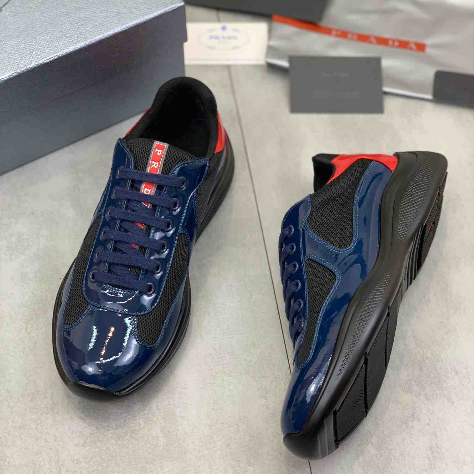Prada America's Cup 'Royal Blue Red' - DesignerGu