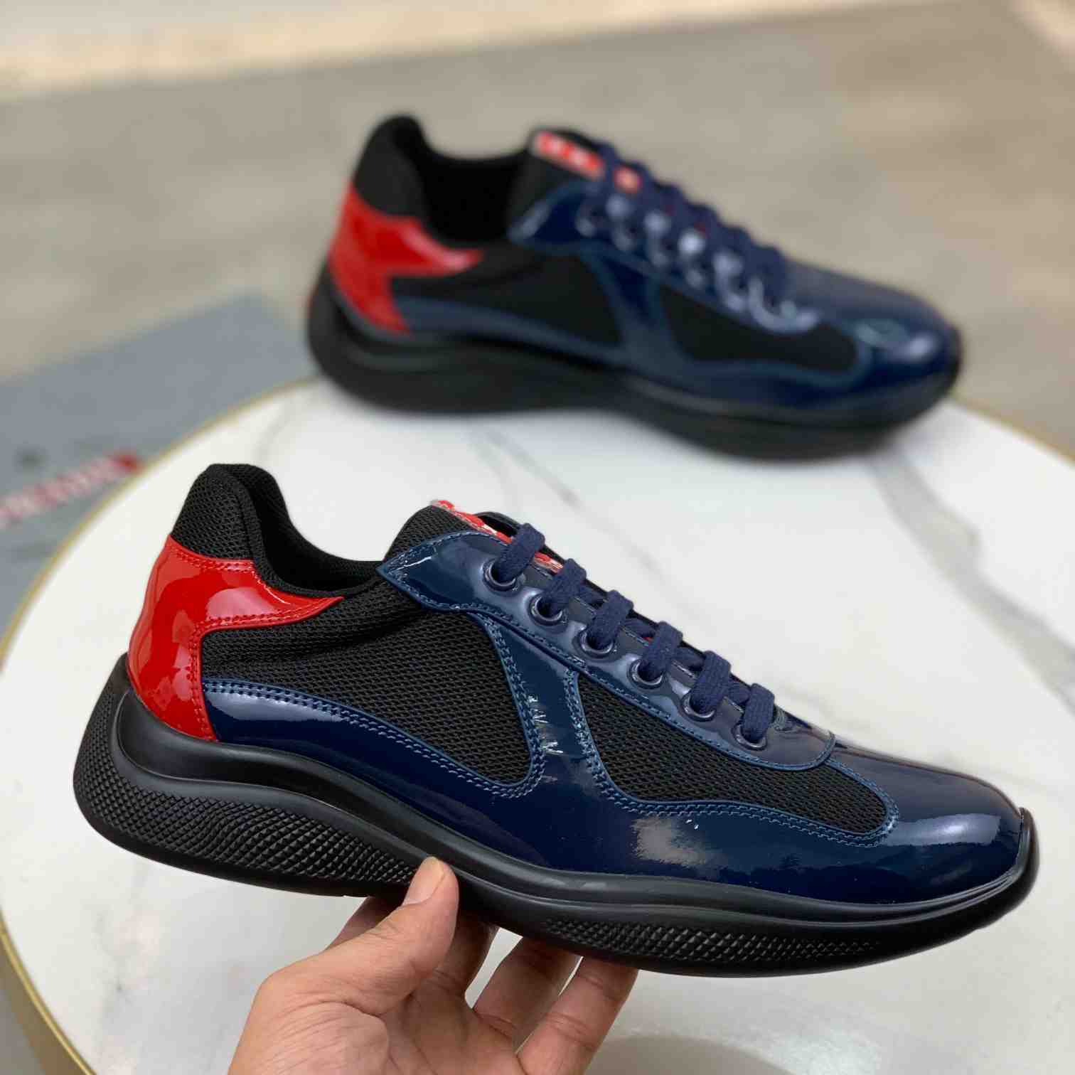 Prada America's Cup 'Royal Blue Red' - DesignerGu