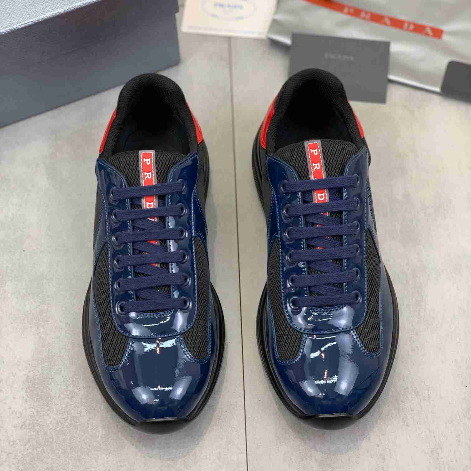 Prada America's Cup 'Royal Blue Red' - DesignerGu