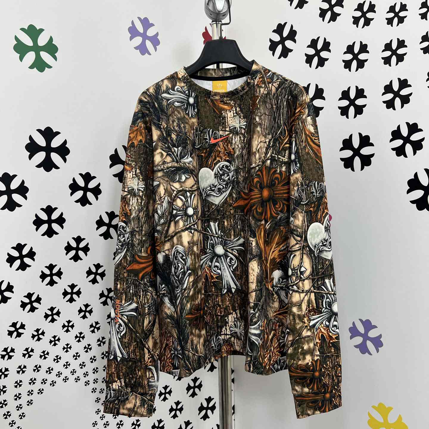 Chrome Hearts X Nike NOCTA Crewneck Sweatshirt - DesignerGu