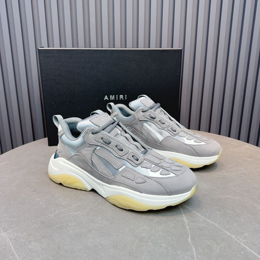 Amiri Bone Runner 'Grey' - DesignerGu