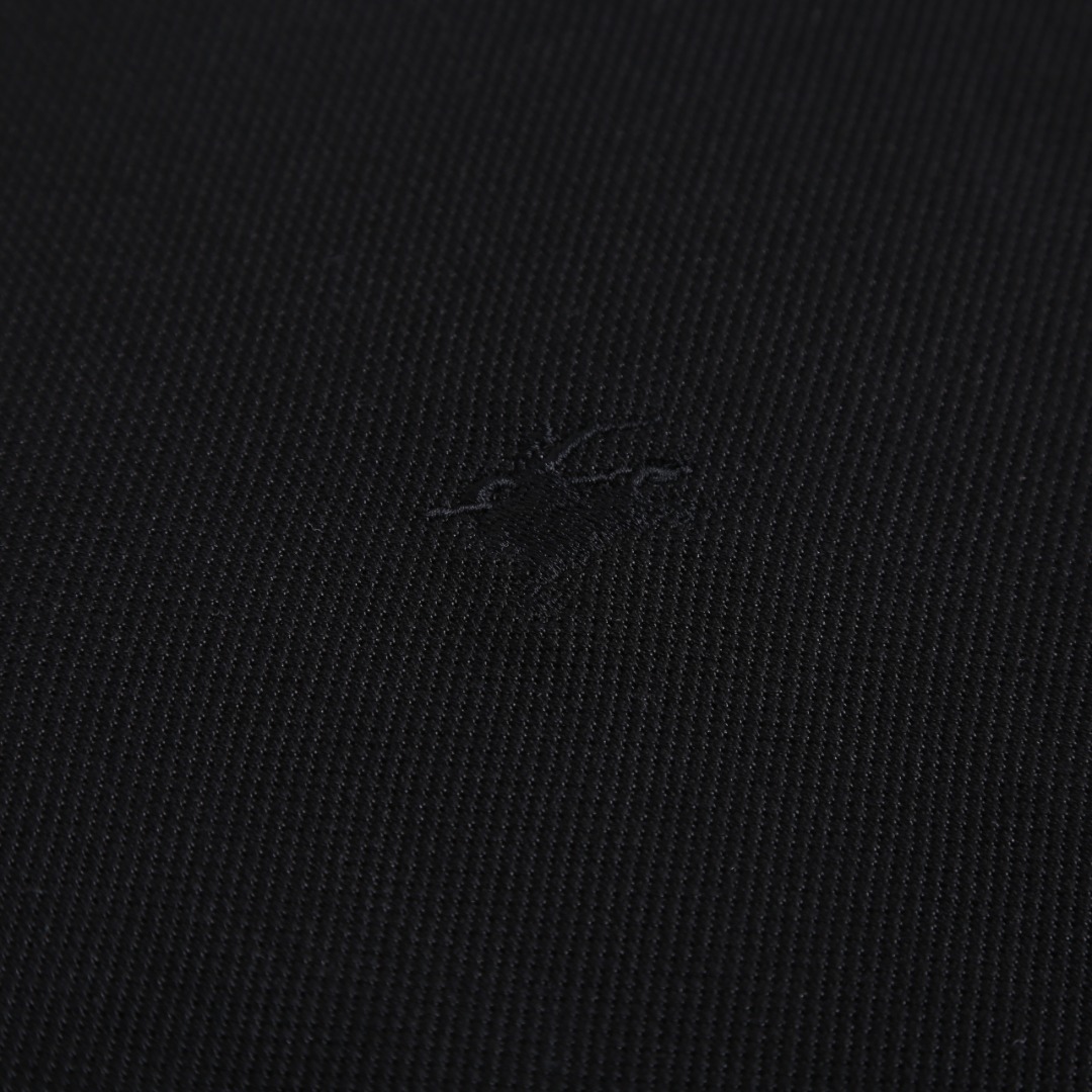 Burberry Logo Collar Cotton Polo Shirt - DesignerGu