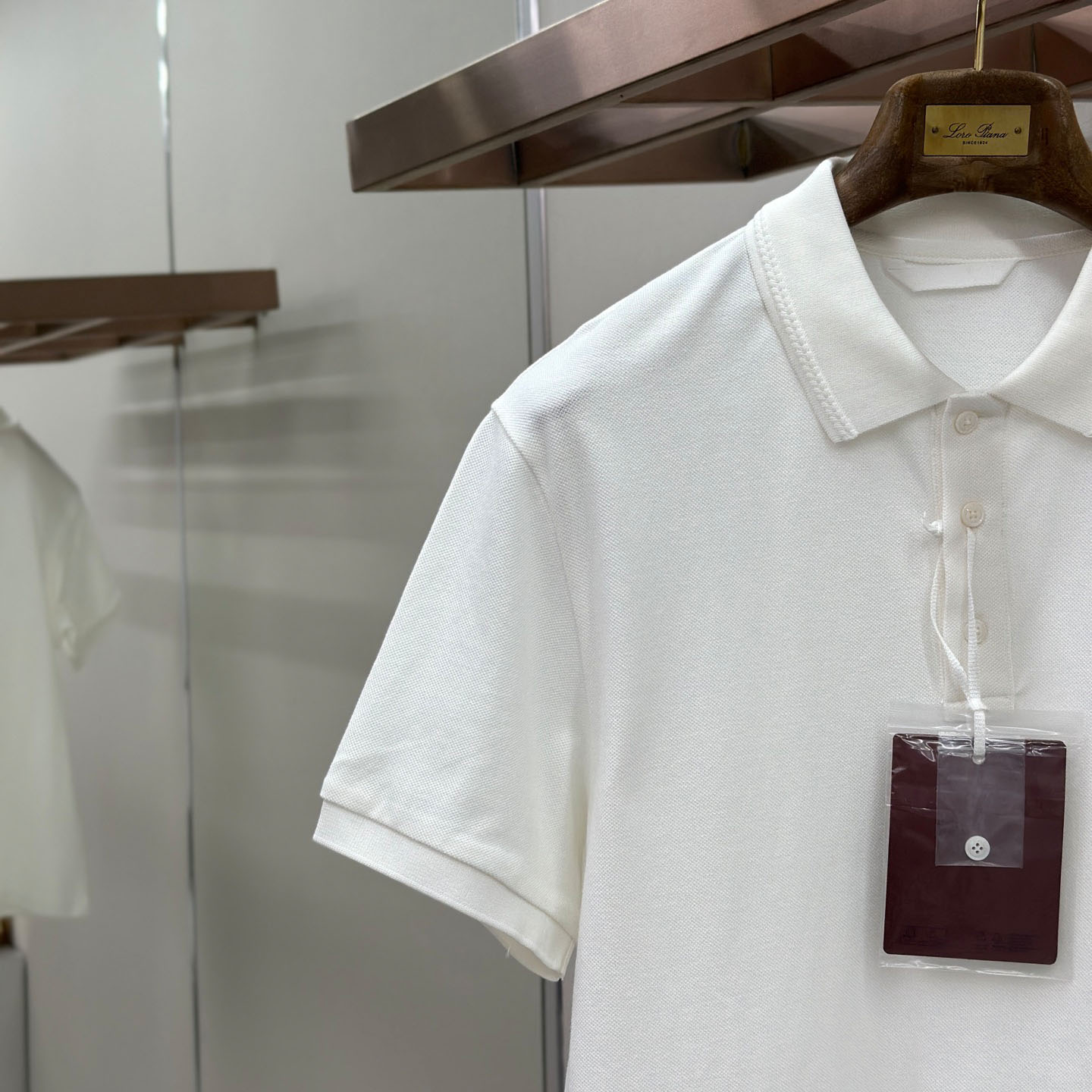 Moncler Logo Cotton Piquet Polo Shirt - DesignerGu