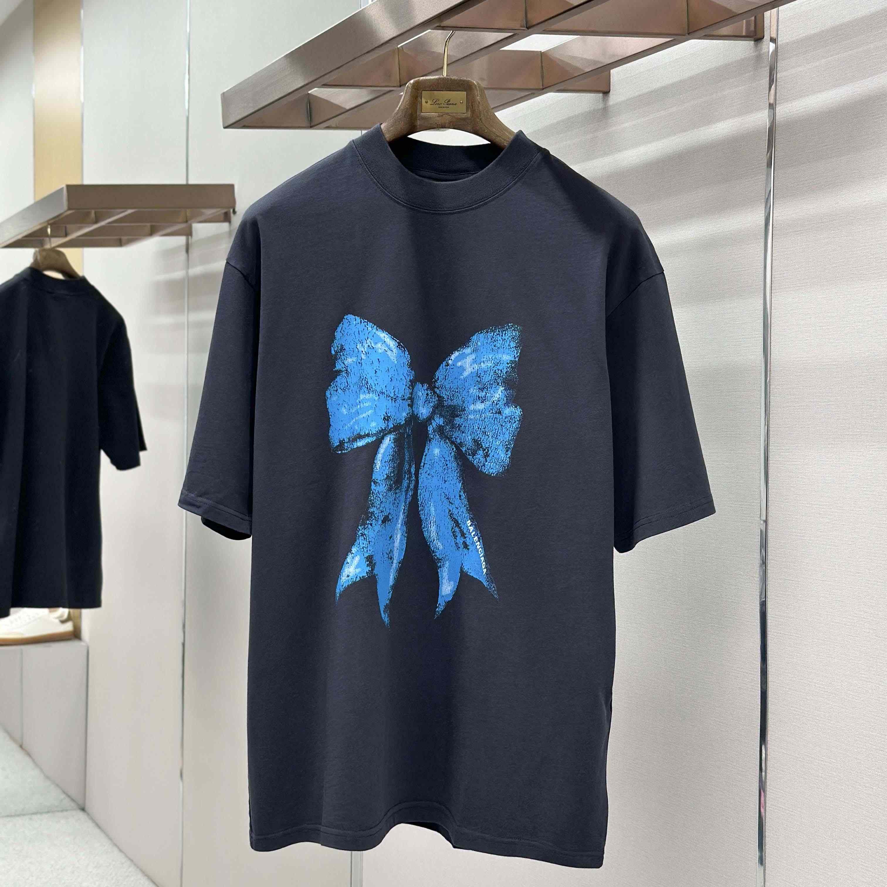 Balenciaga Bow Oversized t-shirt - DesignerGu