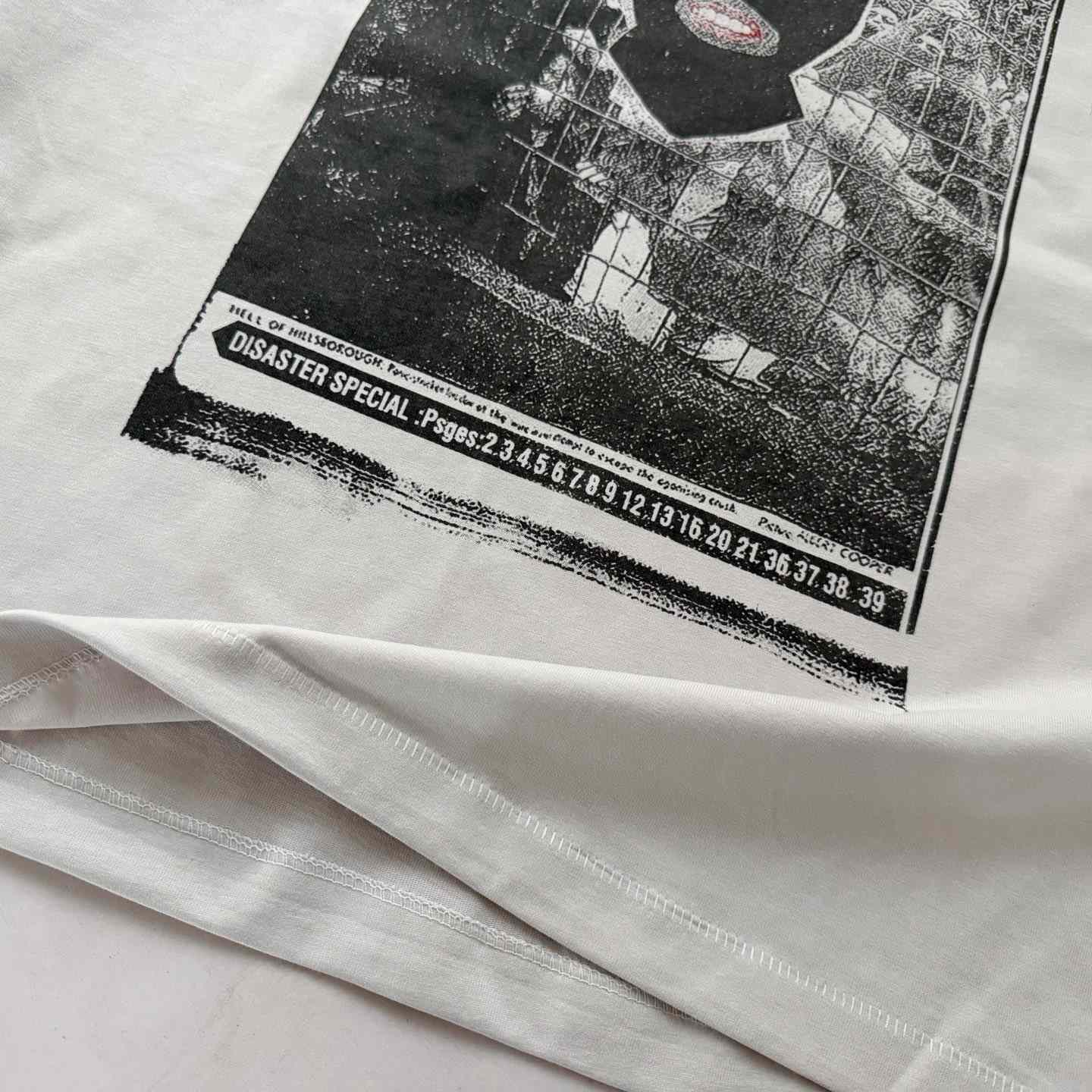 Saint Michael   'Mask' SS T-Shirt In White - DesignerGu