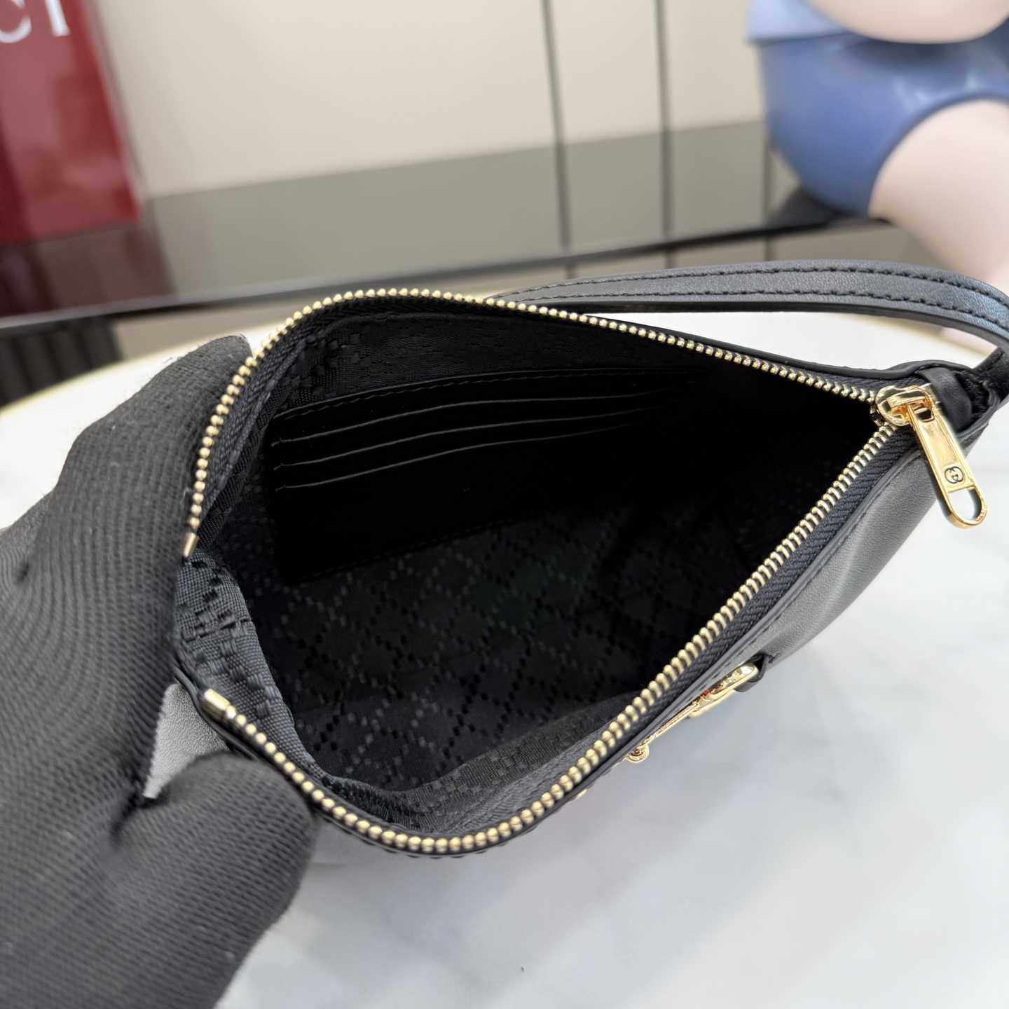 Gucci Gucci Horsebit Web Small Shoulder Bag - DesignerGu