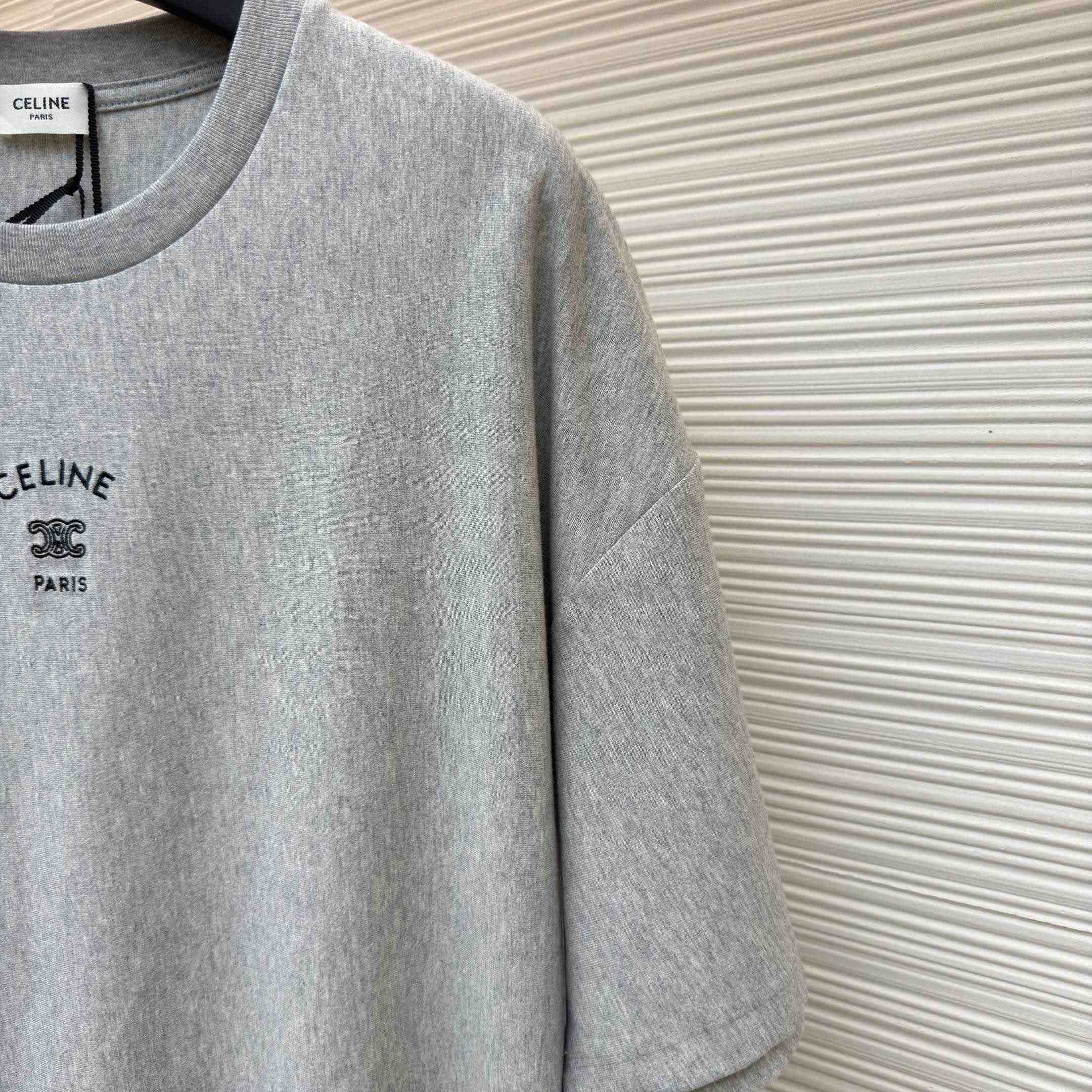 Celine   T-shirt IN Cotton Jersey - DesignerGu