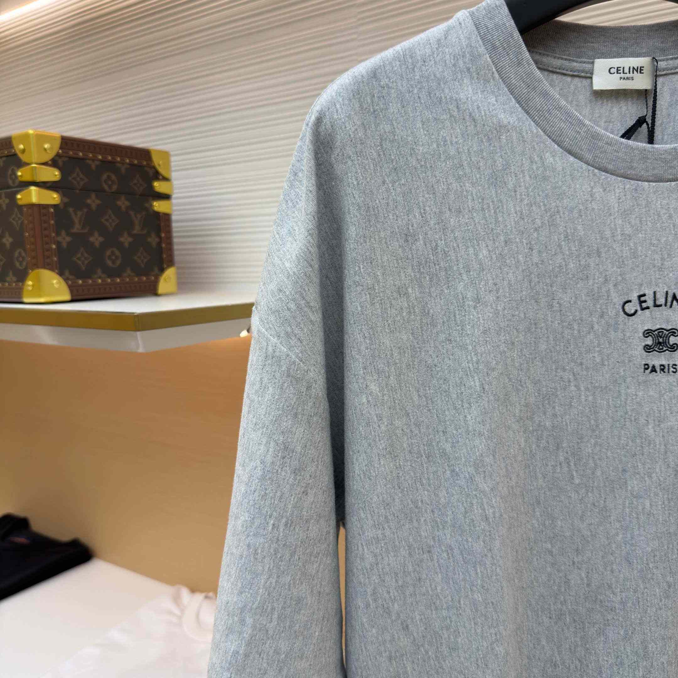 Celine   T-shirt IN Cotton Jersey - DesignerGu