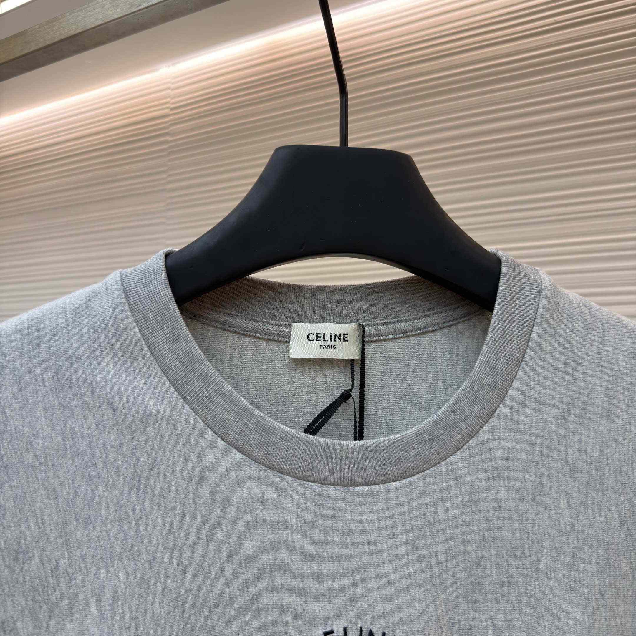 Celine   T-shirt IN Cotton Jersey - DesignerGu