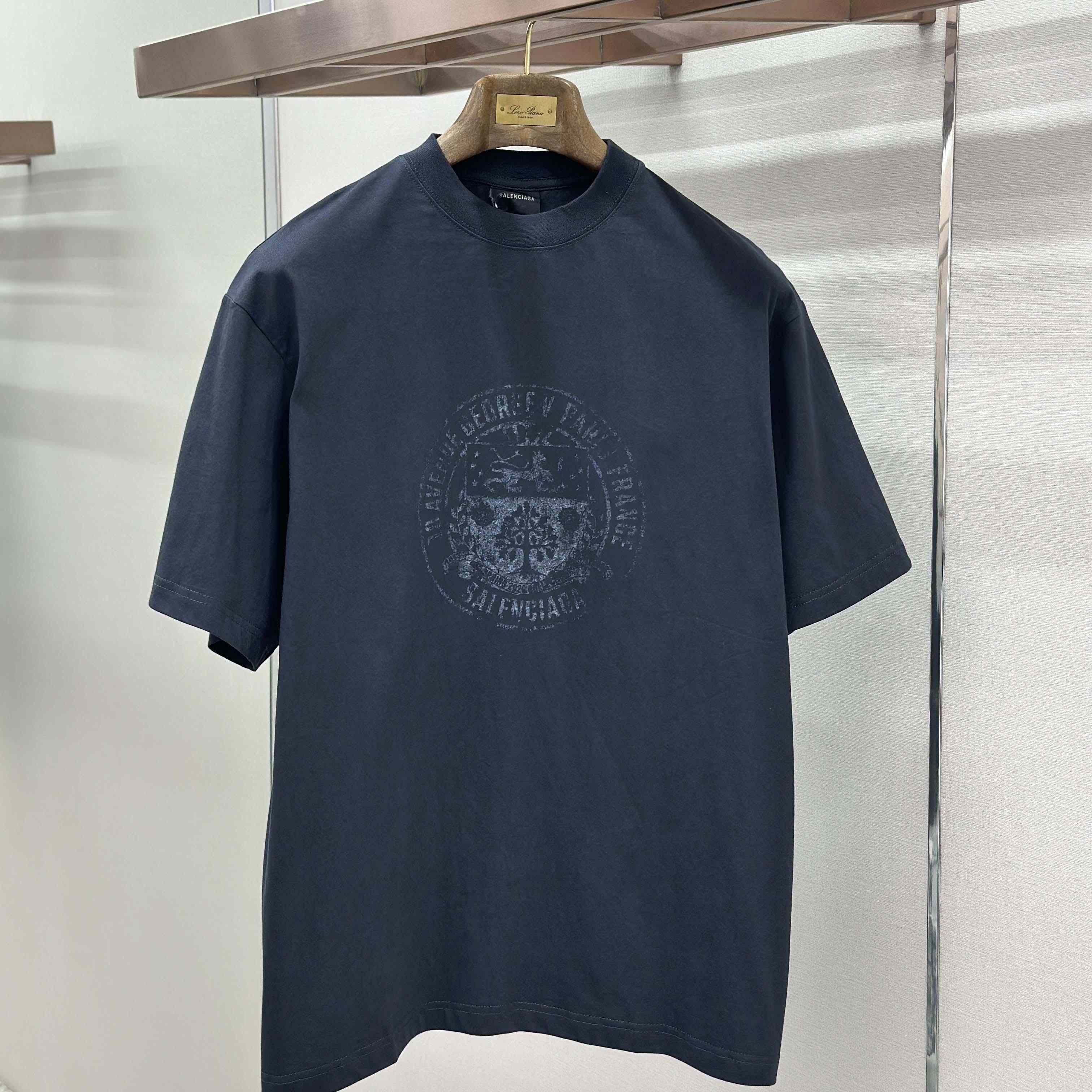 Balenciaga The Address Medium Fit T-Shirt  - DesignerGu