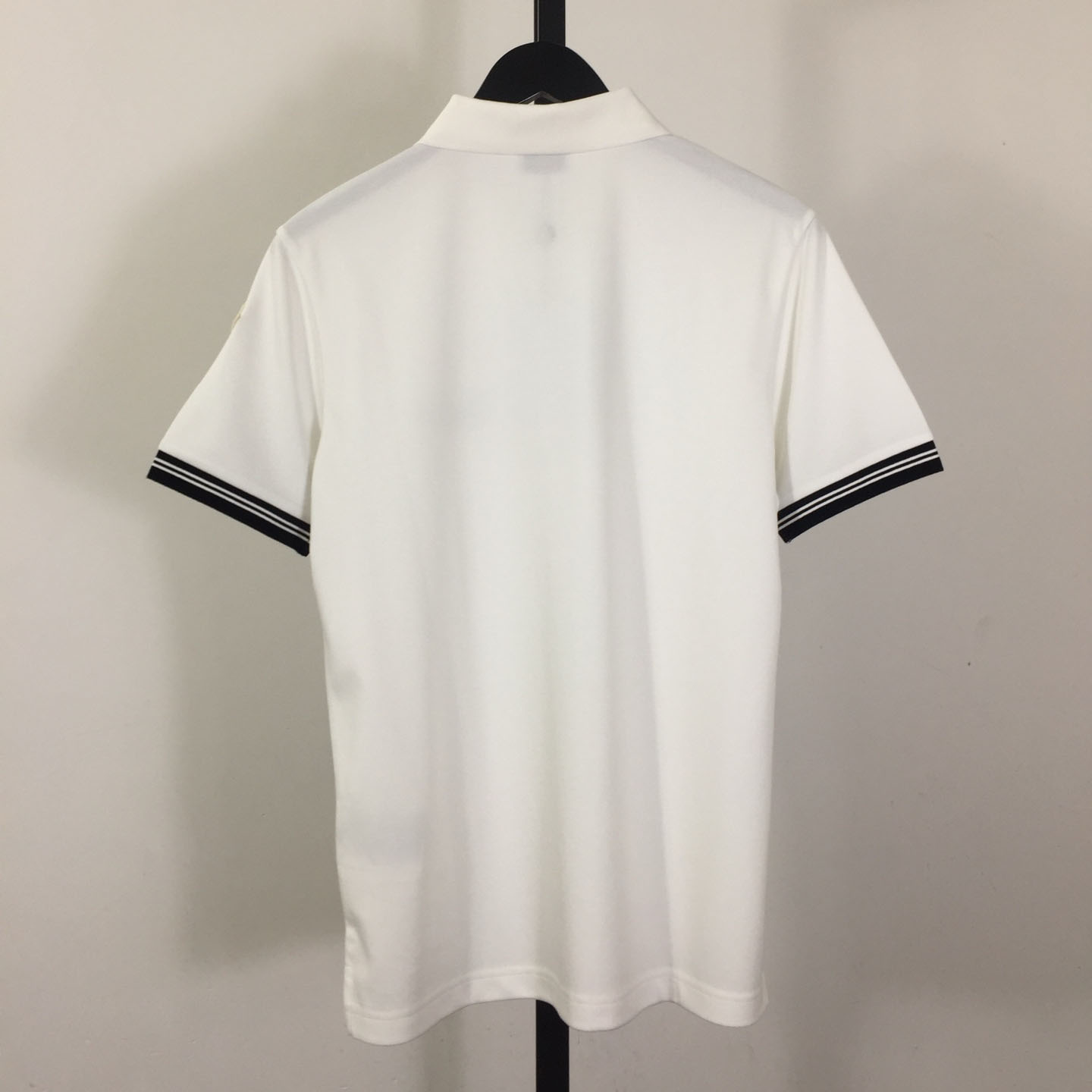 Moncler Logo-Embroidered Cotton Polo Shirt - DesignerGu