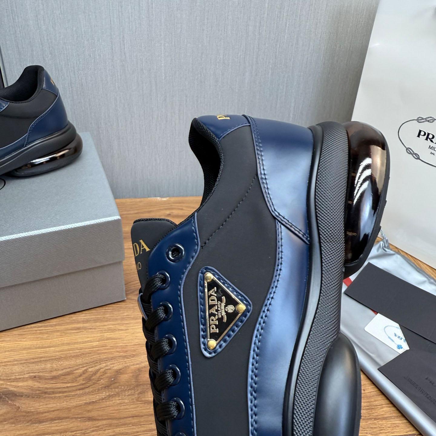 Prada Leather Sneakers - DesignerGu