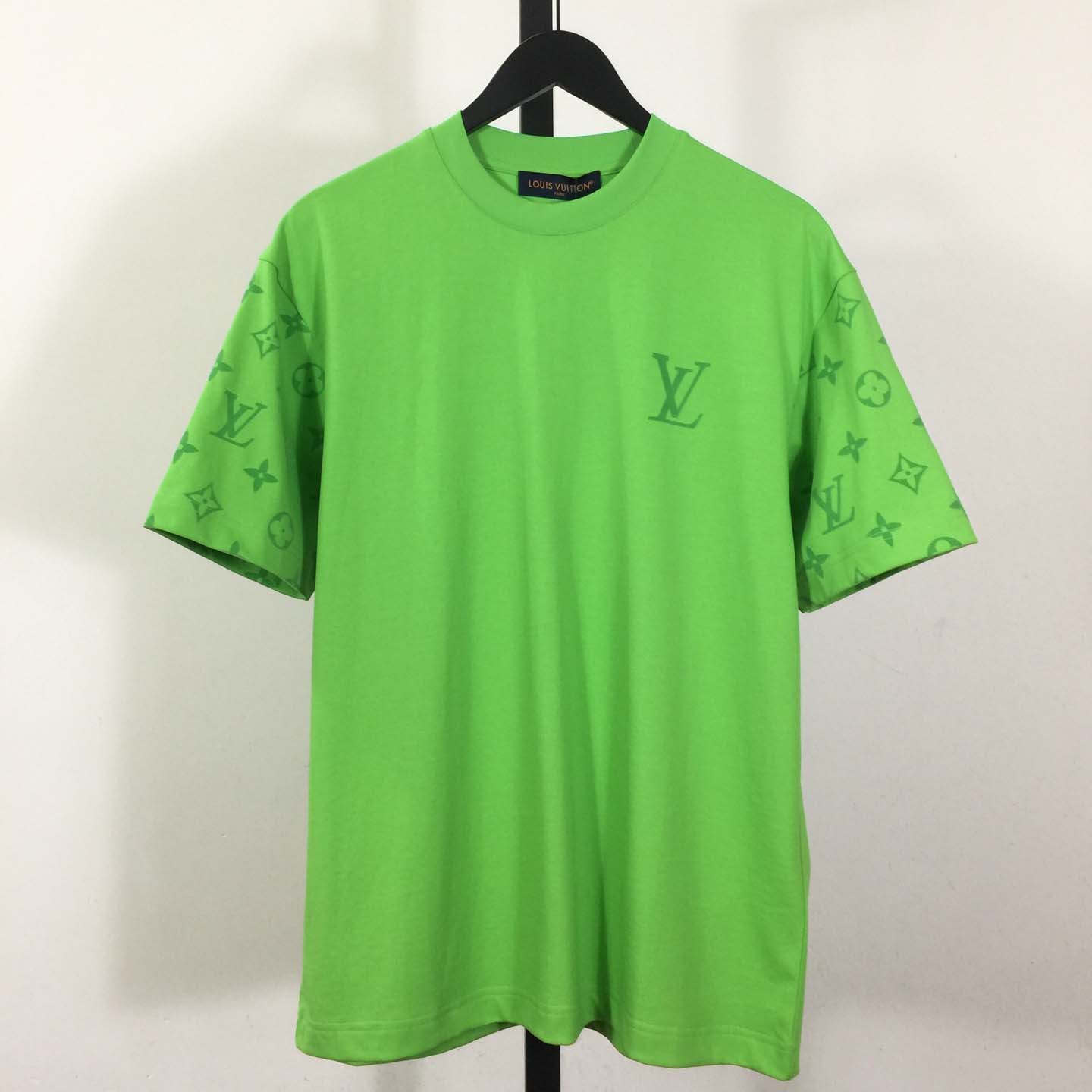 Louis Vuitton Crystal Embellished Cotton T-Shirt  - DesignerGu