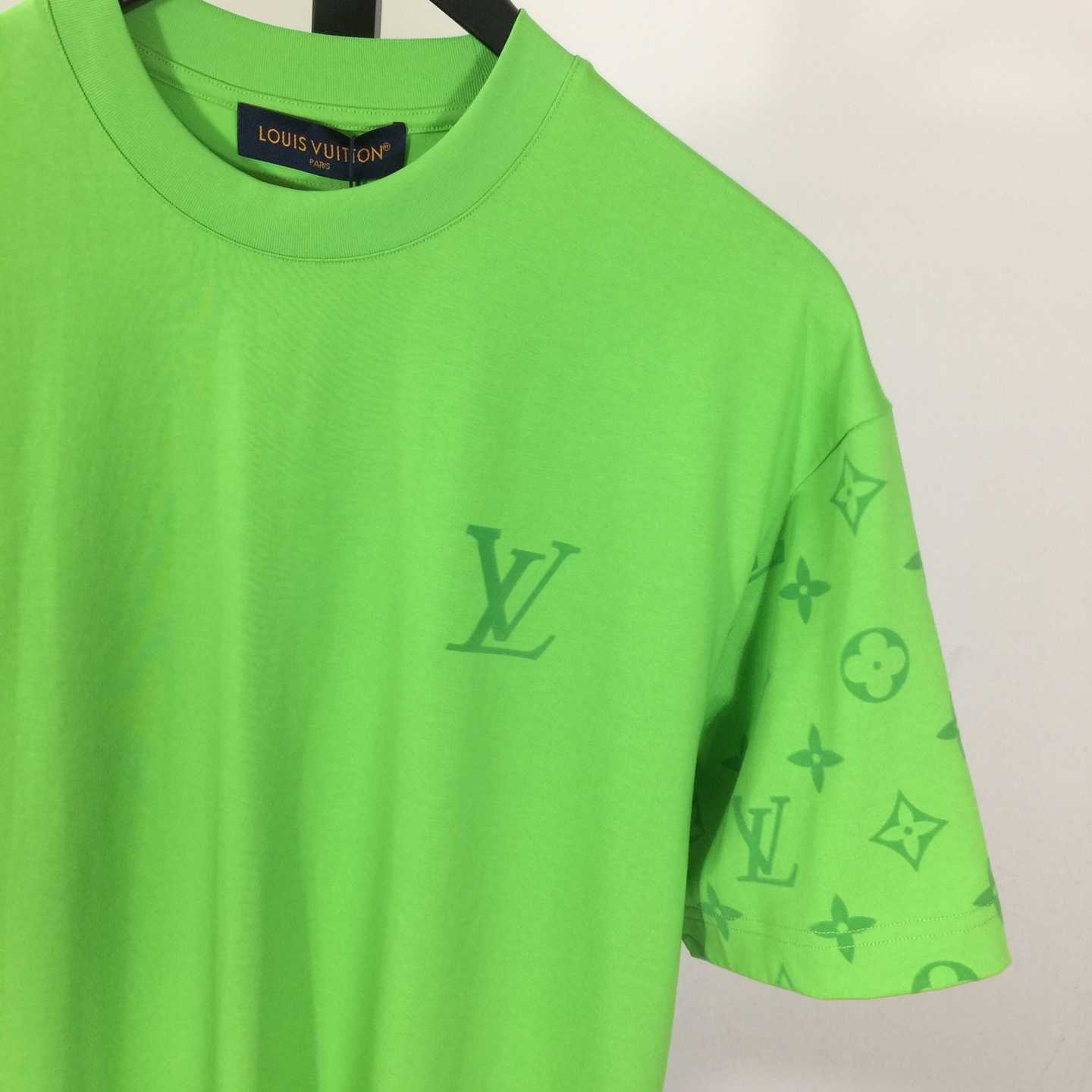 Louis Vuitton Crystal Embellished Cotton T-Shirt  - DesignerGu