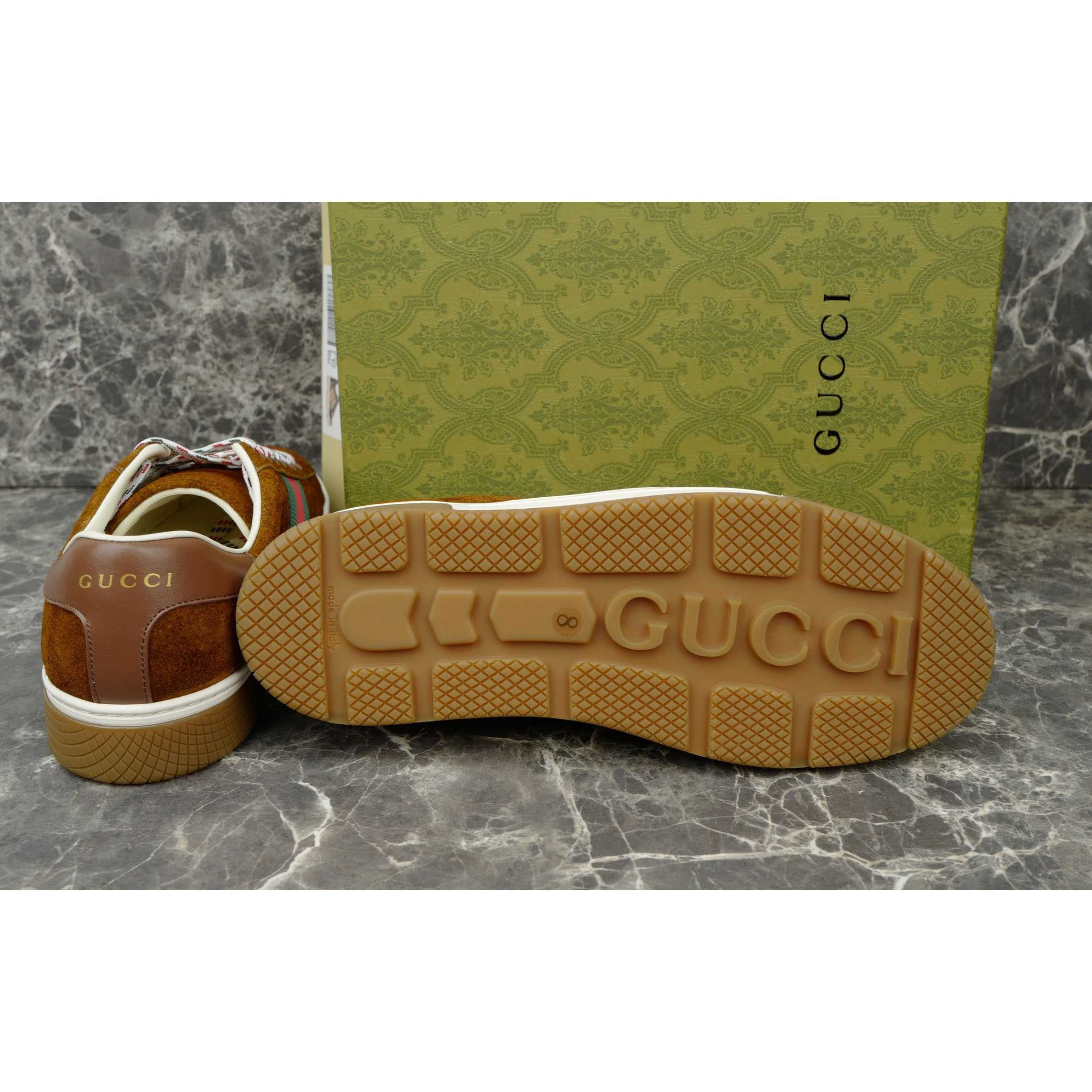 Gucci Ace Sneaker With Web - DesignerGu