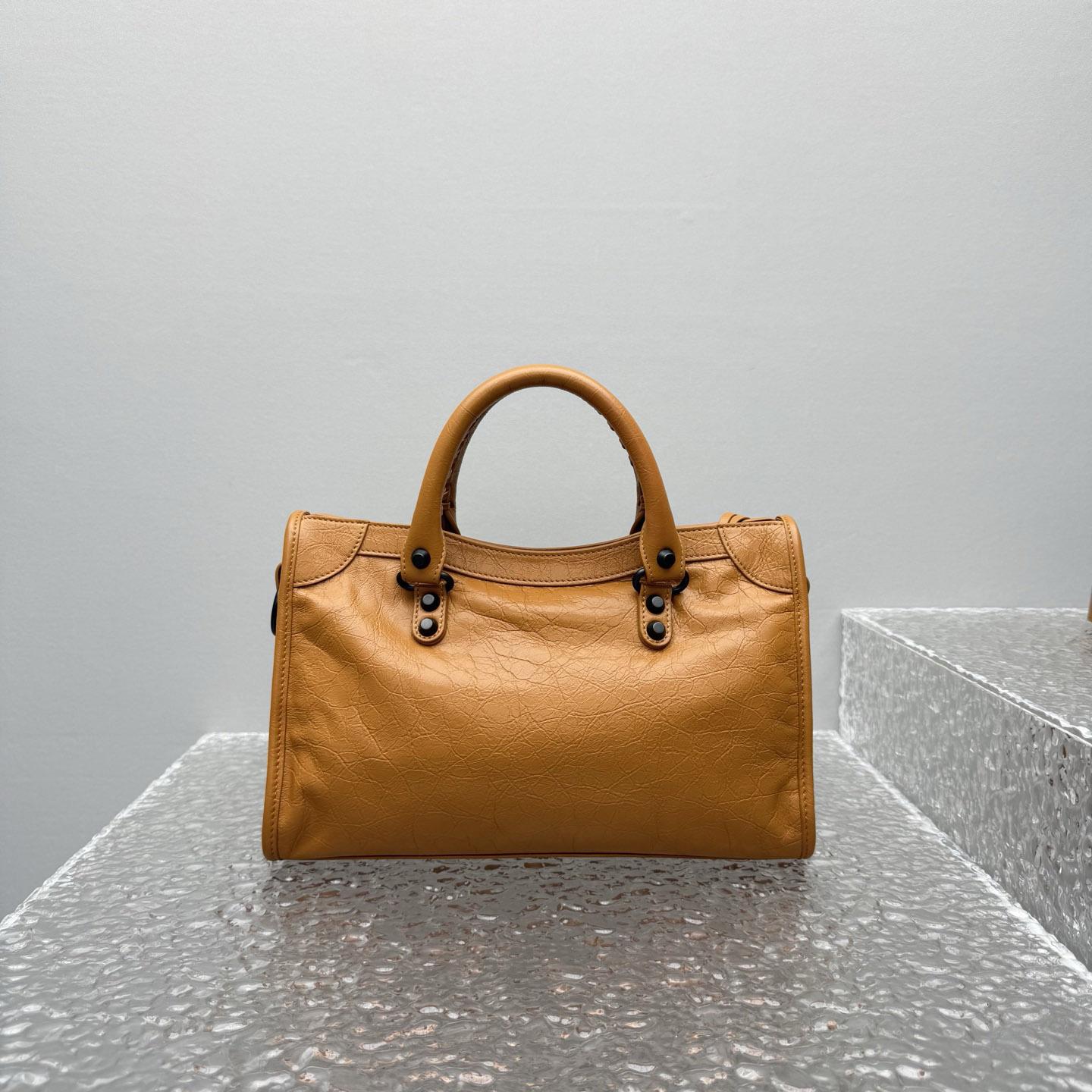 Balenciaga  Le City Bag Small In Camel - DesignerGu