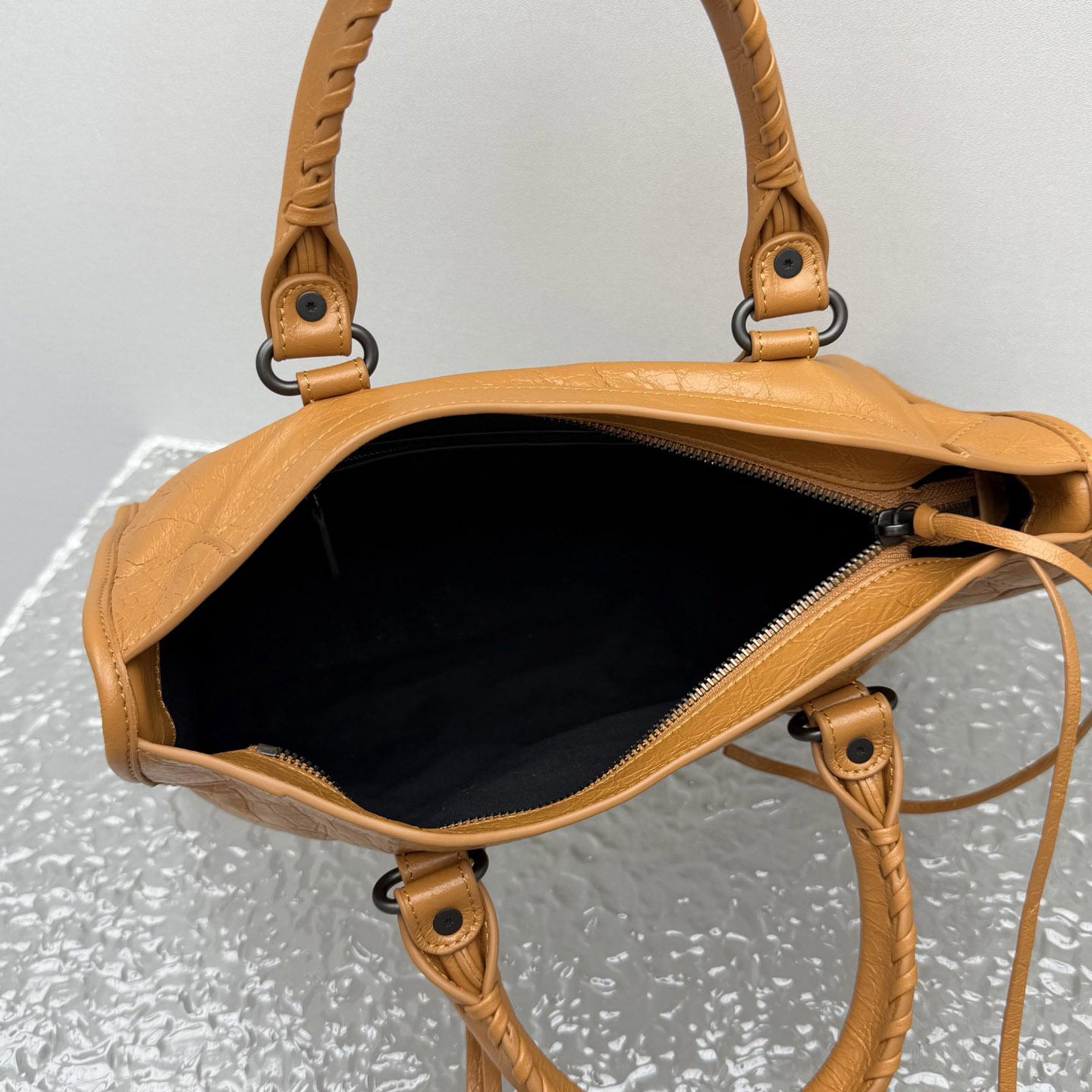 Balenciaga  Le City Bag Small In Camel - DesignerGu