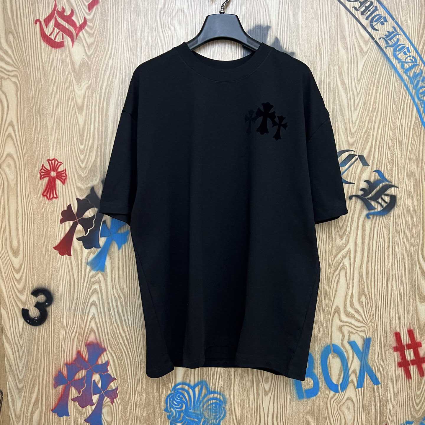 Chrome Hearts Triple Cross T-Shirt 'Black' - DesignerGu