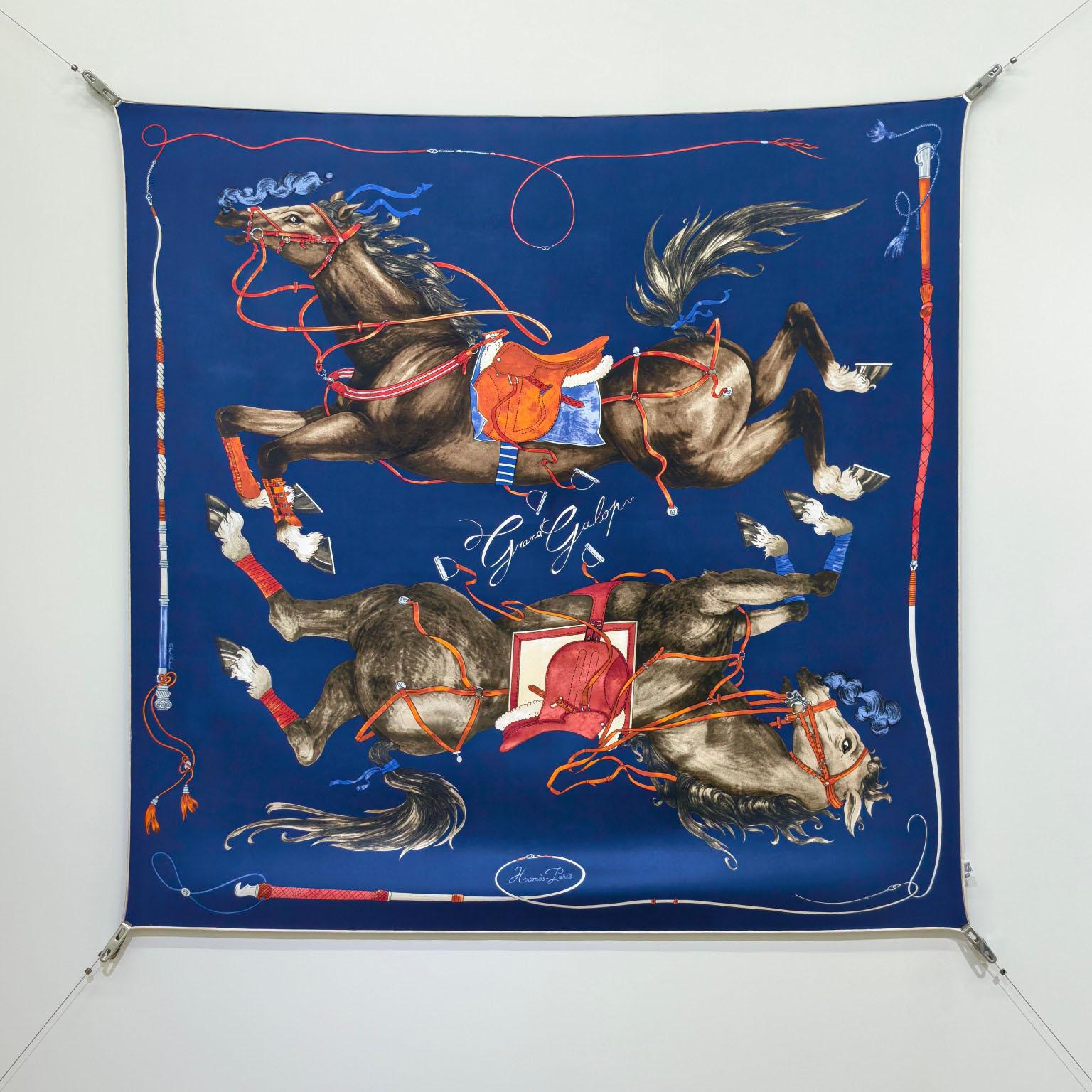 Hermes Grand Galop Scarf 90 - DesignerGu