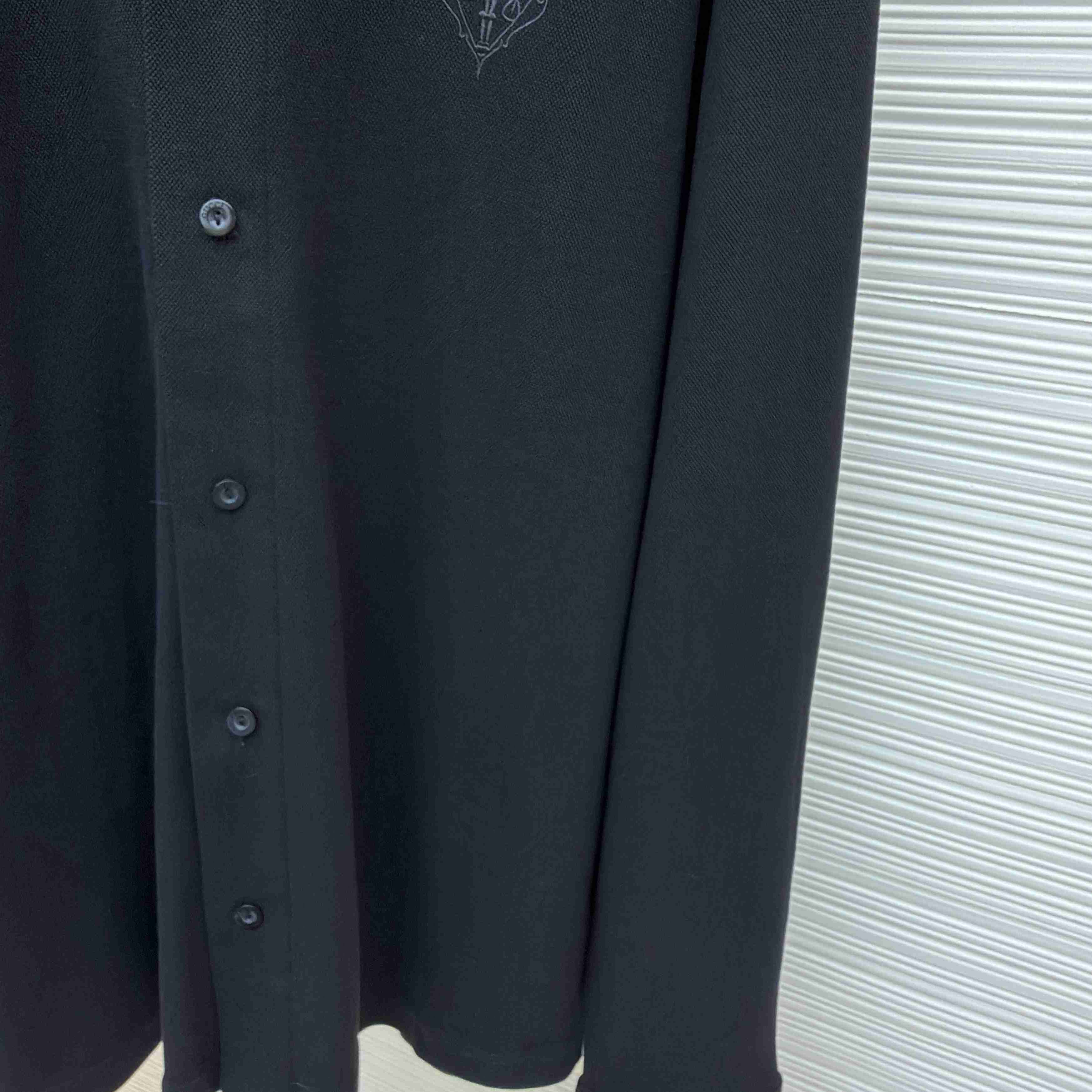 Gucci Cotton Piquet Shirt With Embroidery - DesignerGu