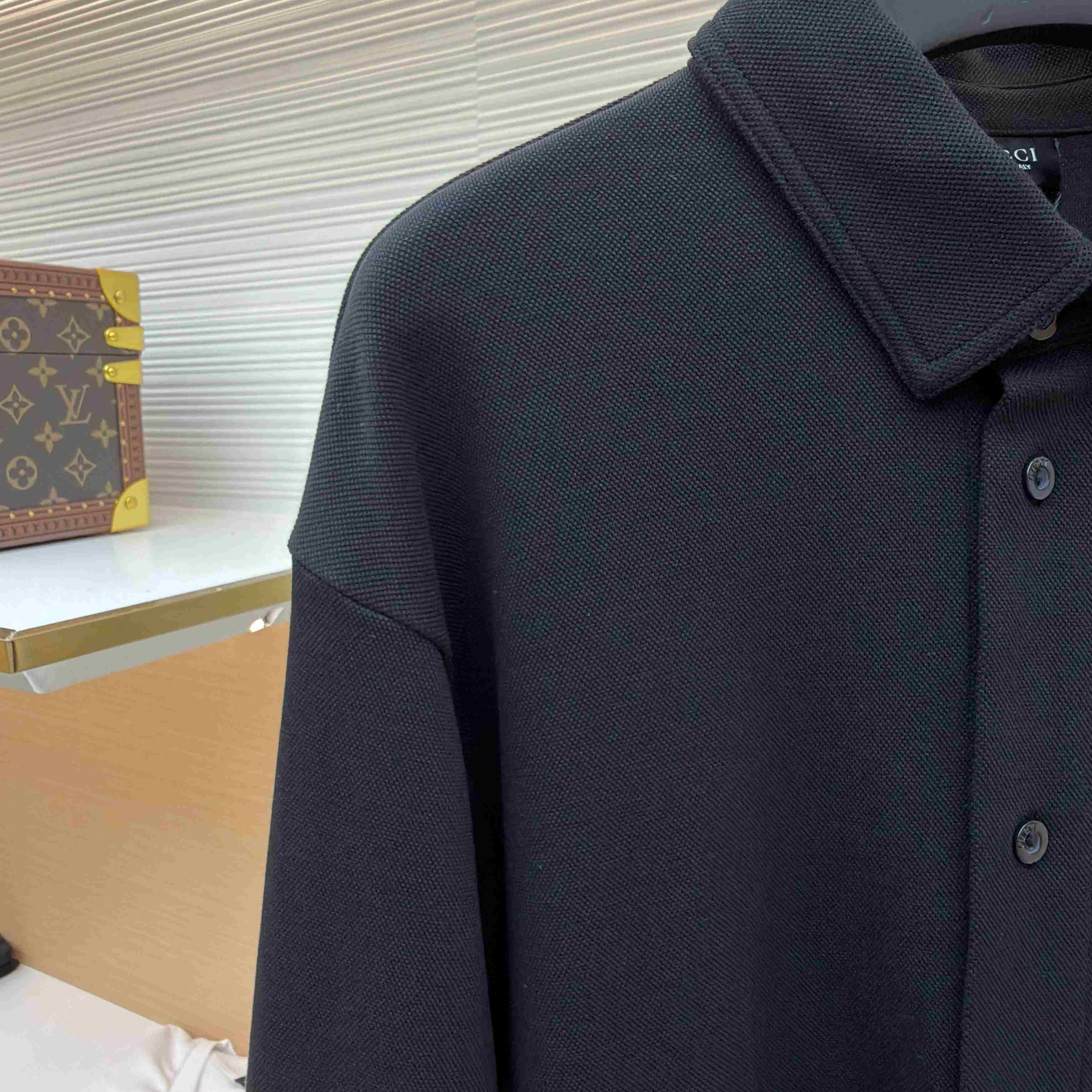 Gucci Cotton Piquet Shirt With Embroidery - DesignerGu