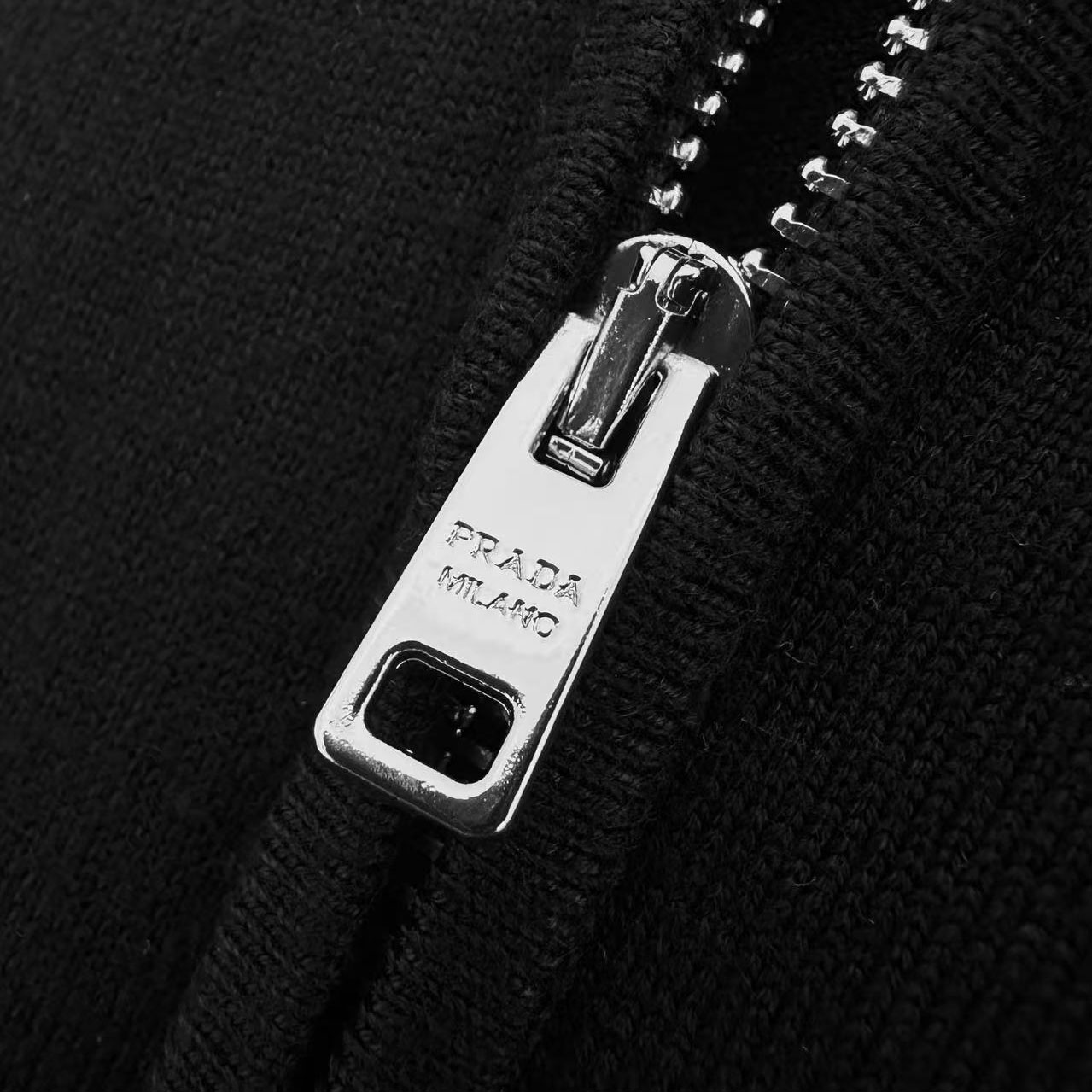 Prada Wool Polo Shirt   - DesignerGu