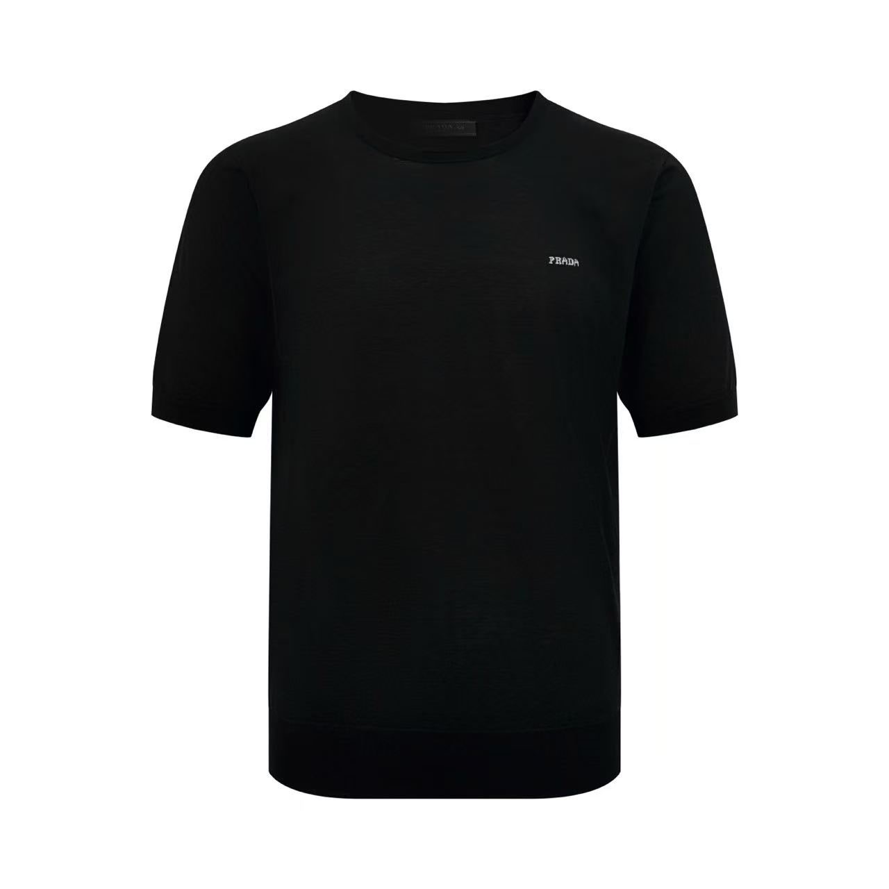 Prada Cotton Crew-Neck Sweater - DesignerGu
