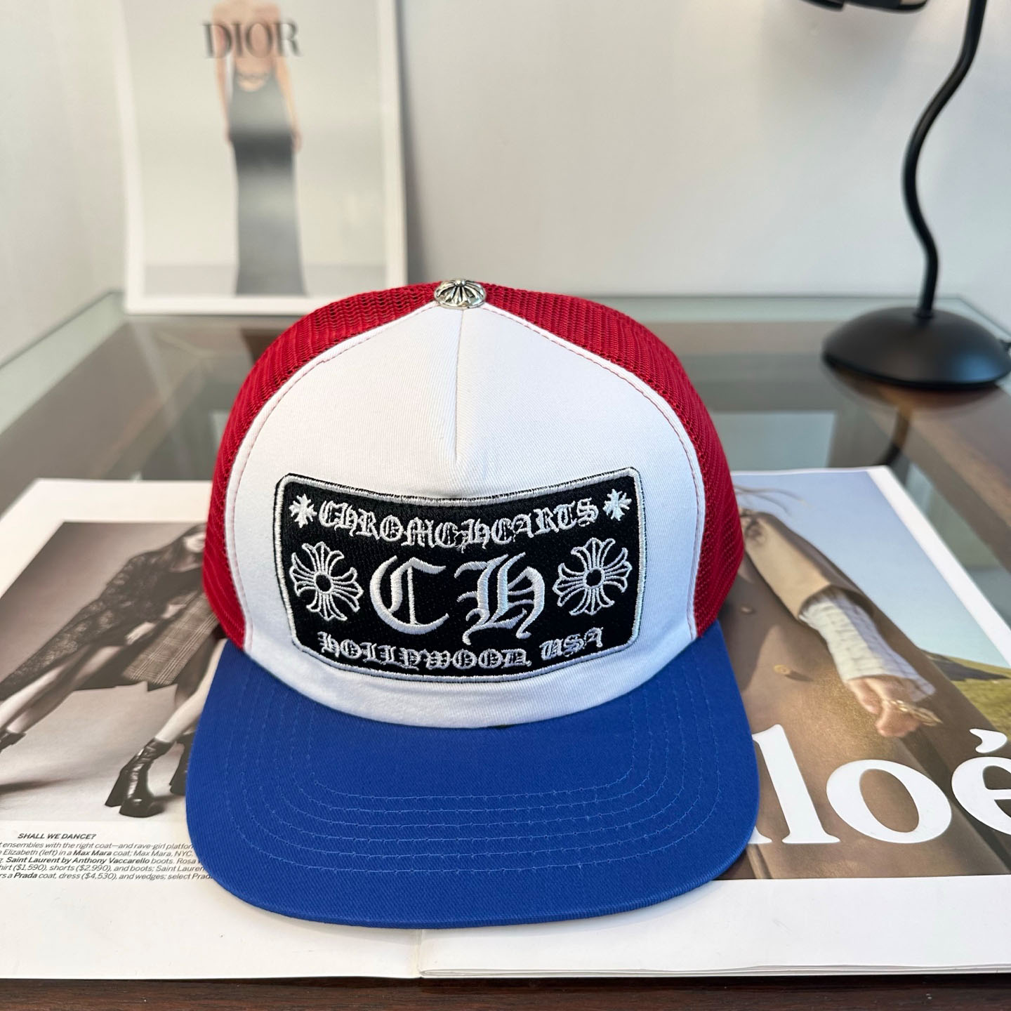 Chrome Heart Hollywood Trucker Cap  - DesignerGu
