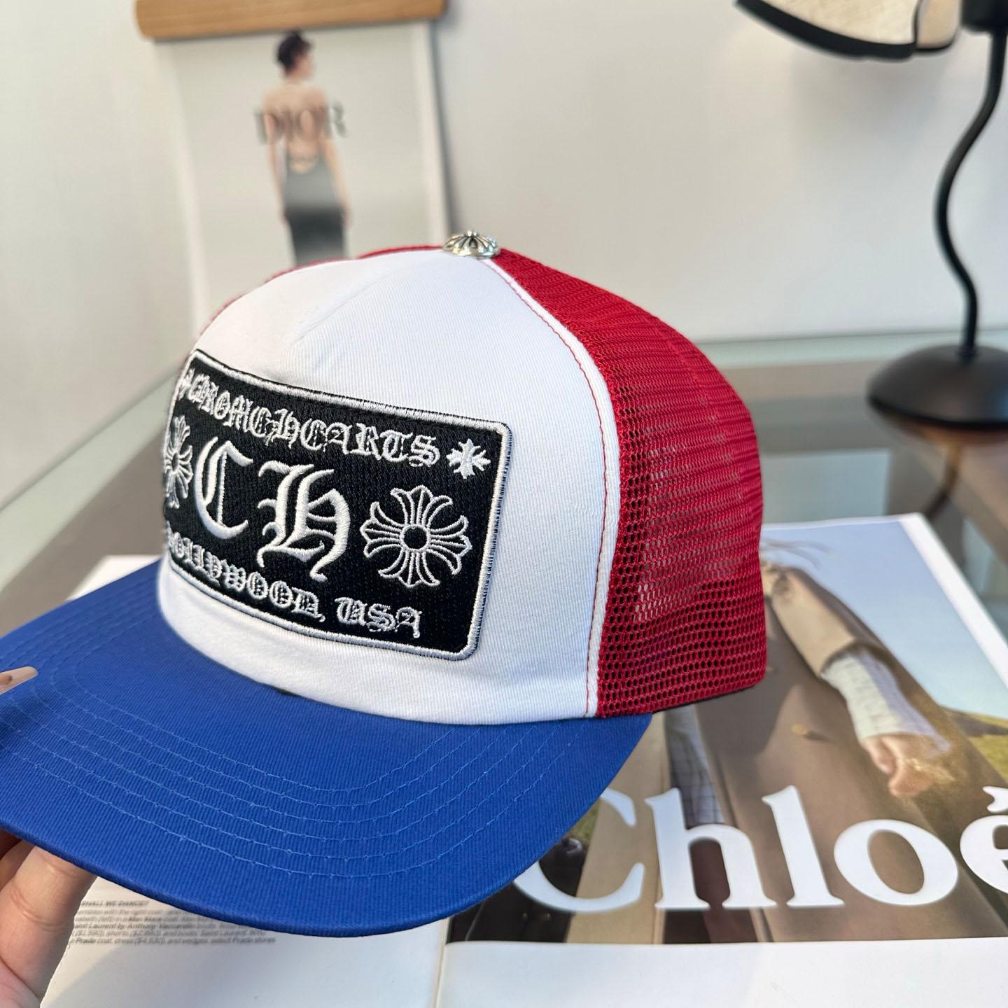 Chrome Heart Hollywood Trucker Cap  - DesignerGu
