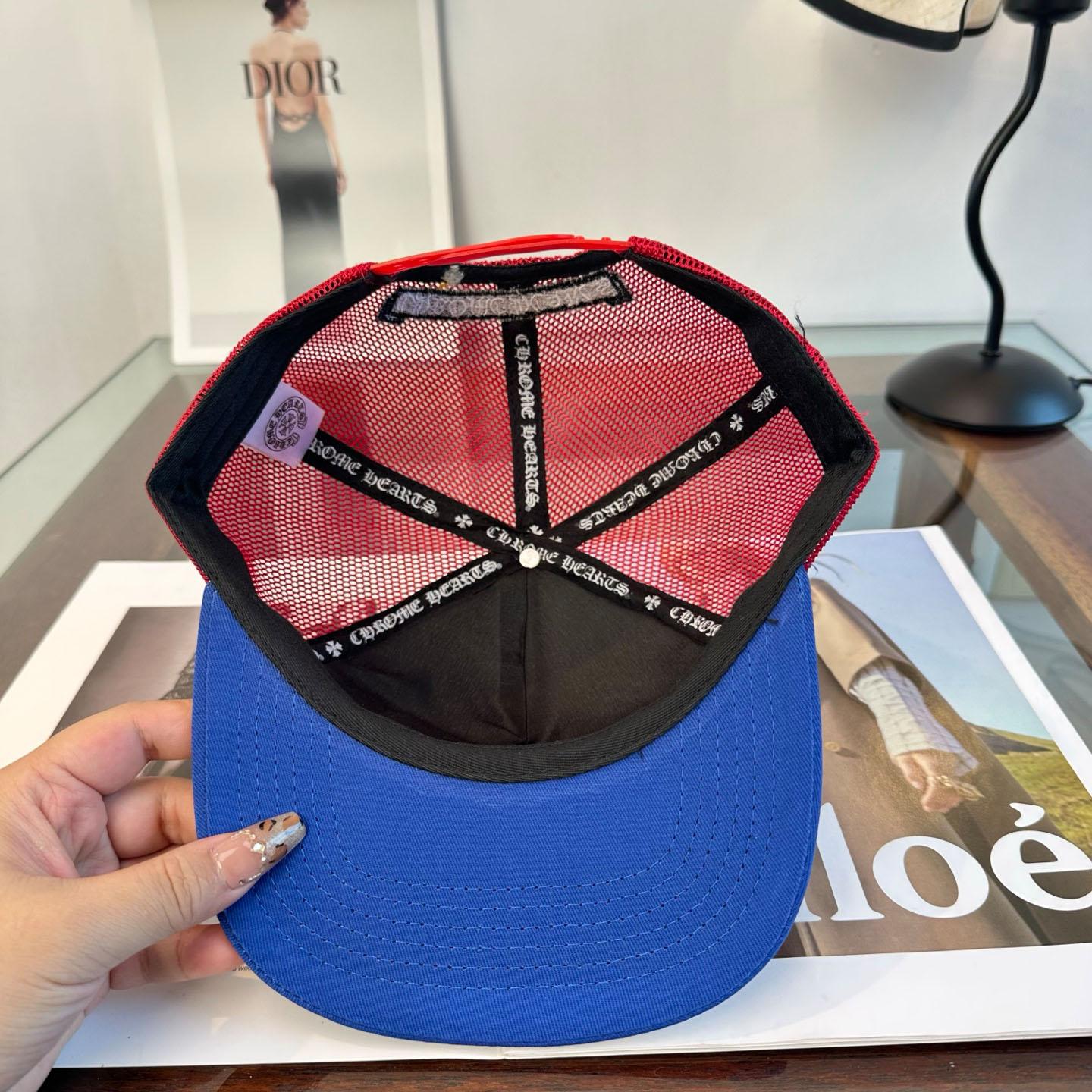 Chrome Heart Hollywood Trucker Cap  - DesignerGu