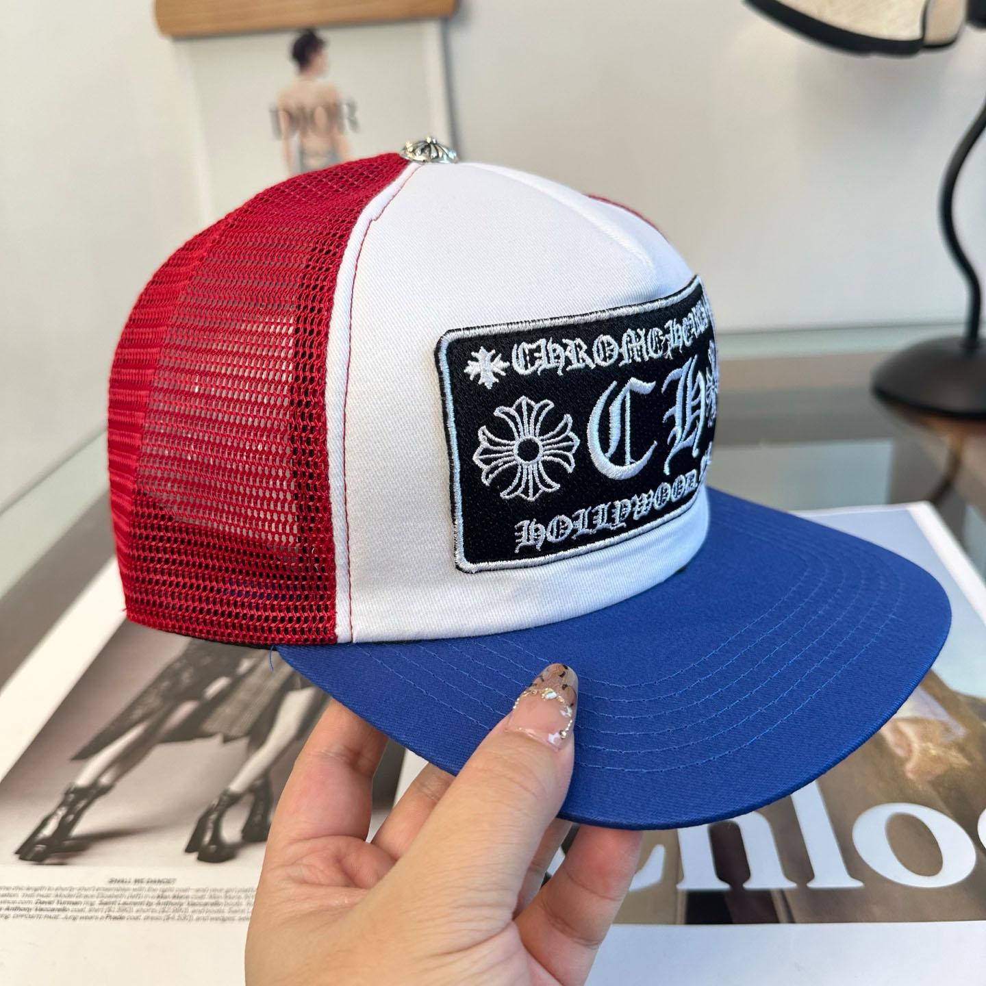 Chrome Heart Hollywood Trucker Cap  - DesignerGu