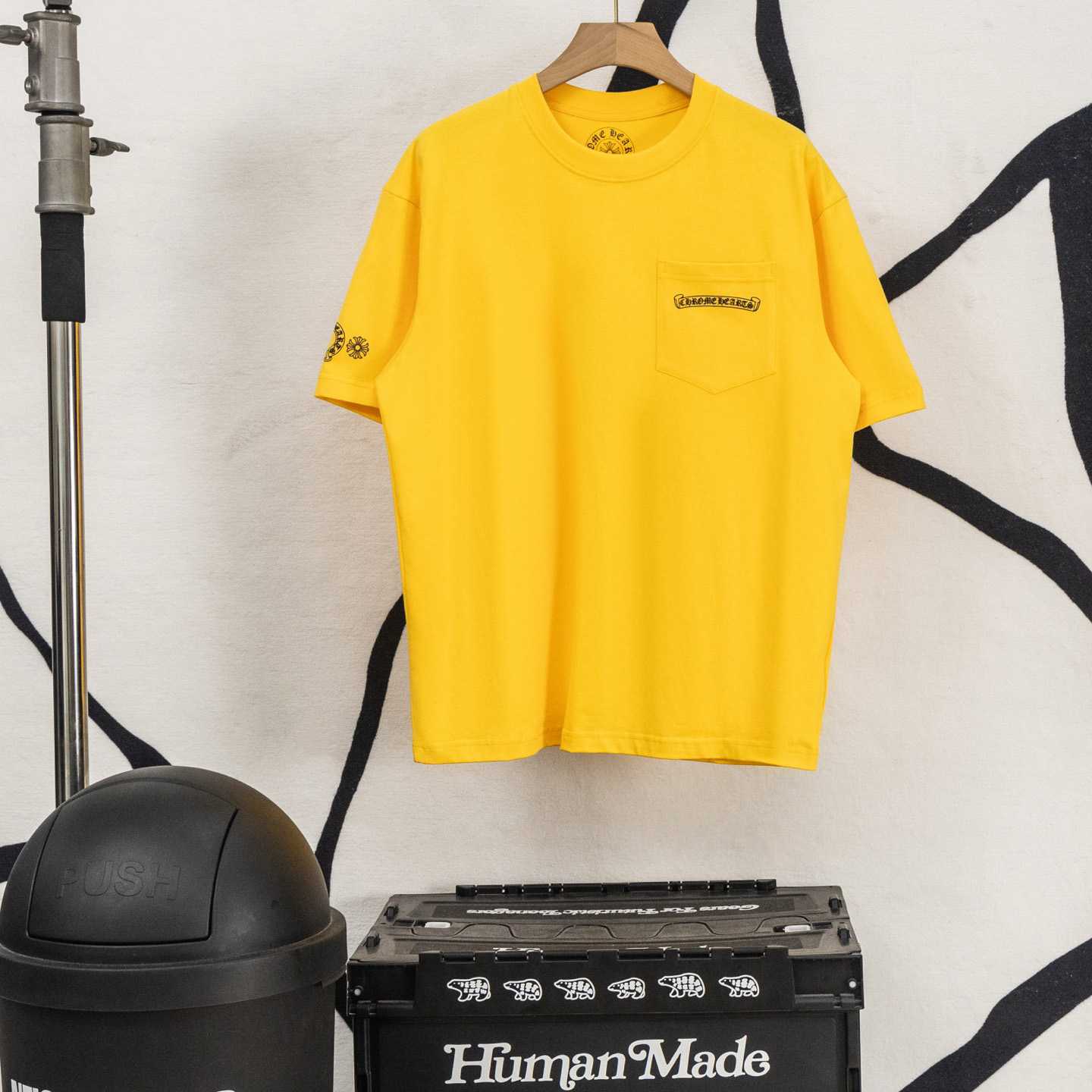 Chrome Hearts Multicolor Cross T-Shirt 'Yellow' - DesignerGu
