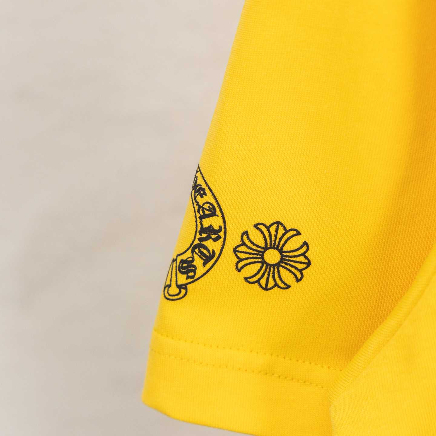 Chrome Hearts Multicolor Cross T-Shirt 'Yellow' - DesignerGu