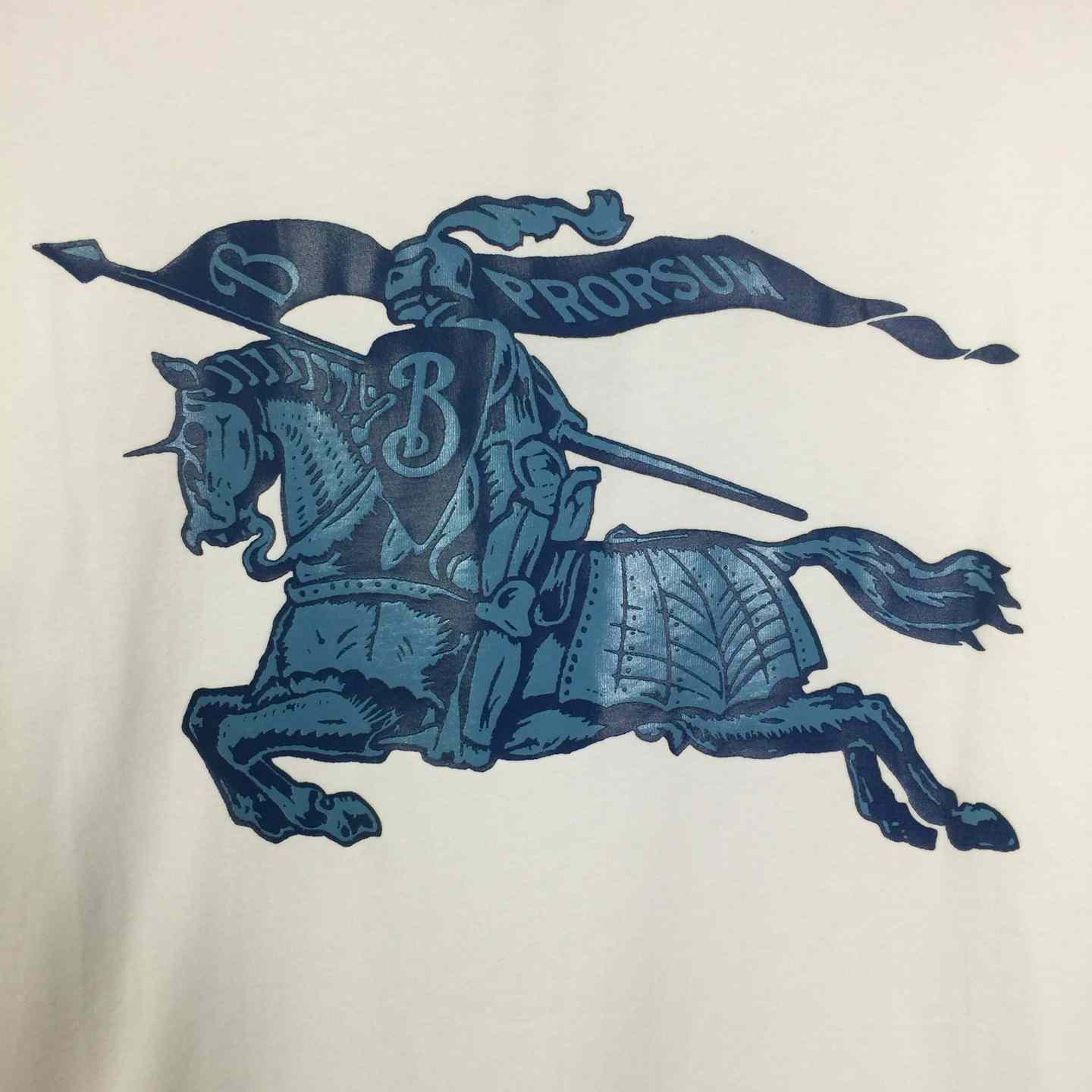 Burberry Heritage Logo Cotton T-shirt - DesignerGu