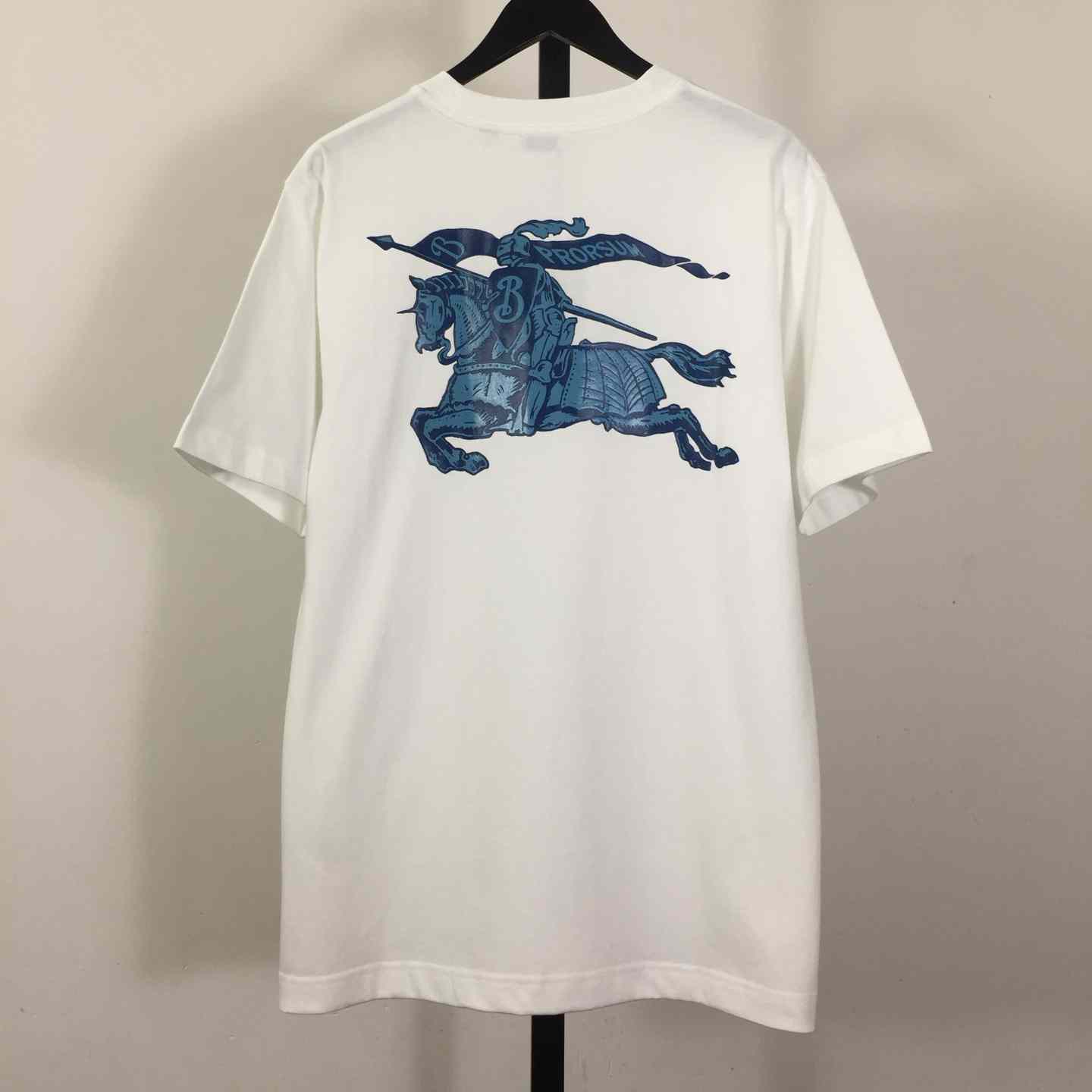 Burberry Heritage Logo Cotton T-shirt - DesignerGu