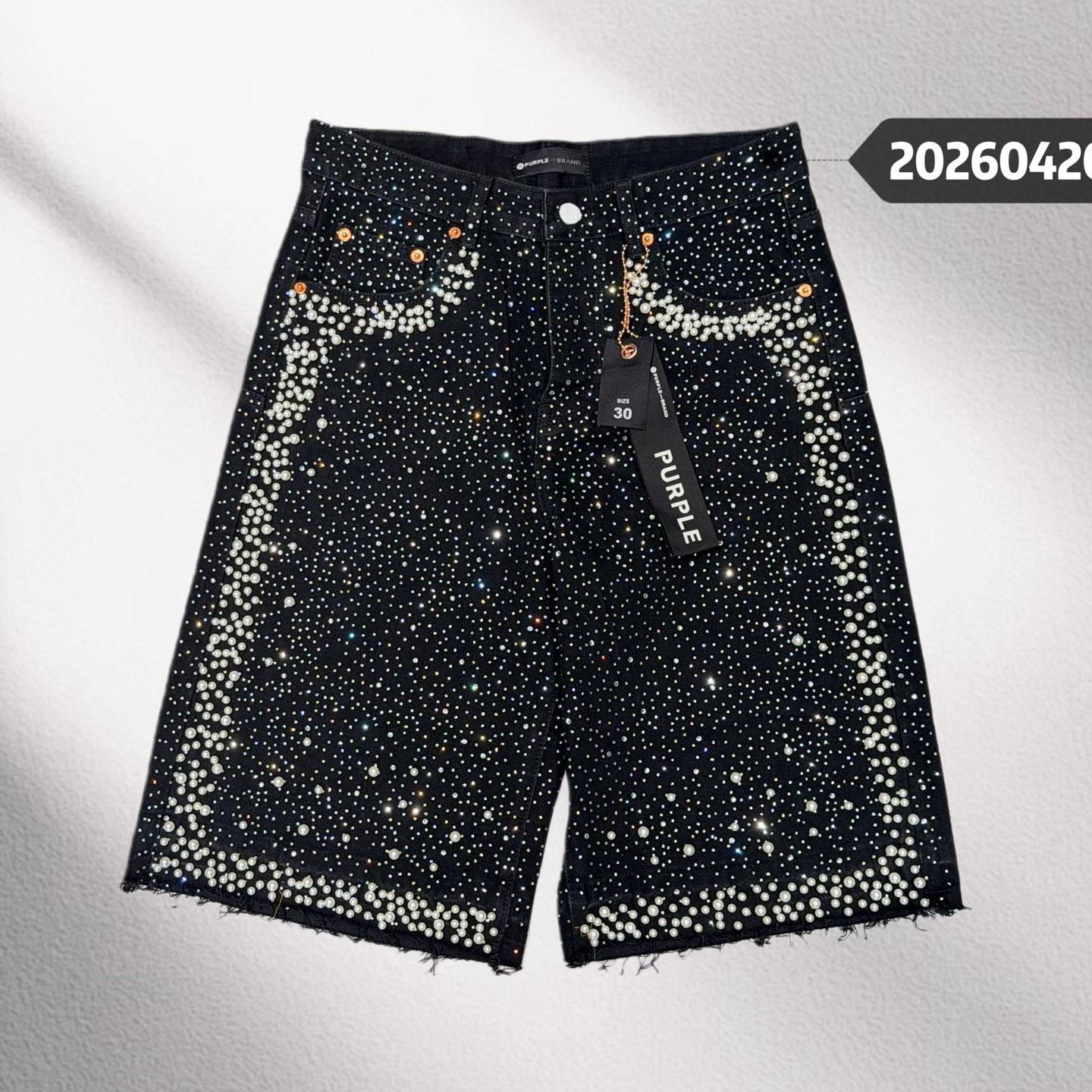 Purple-Brand Shorts   20502 - DesignerGu