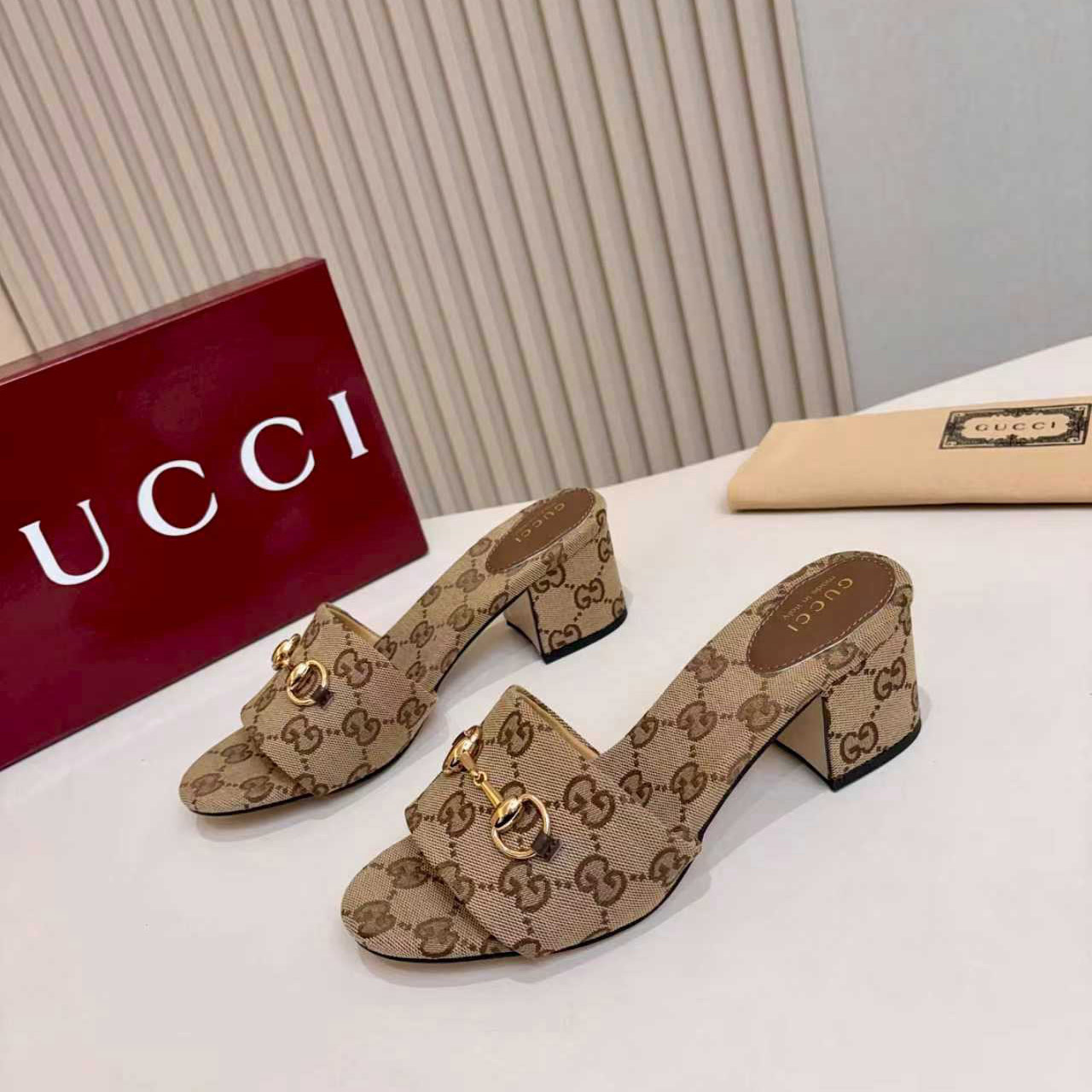 Gucci Slide Sandal With Horsebit - DesignerGu