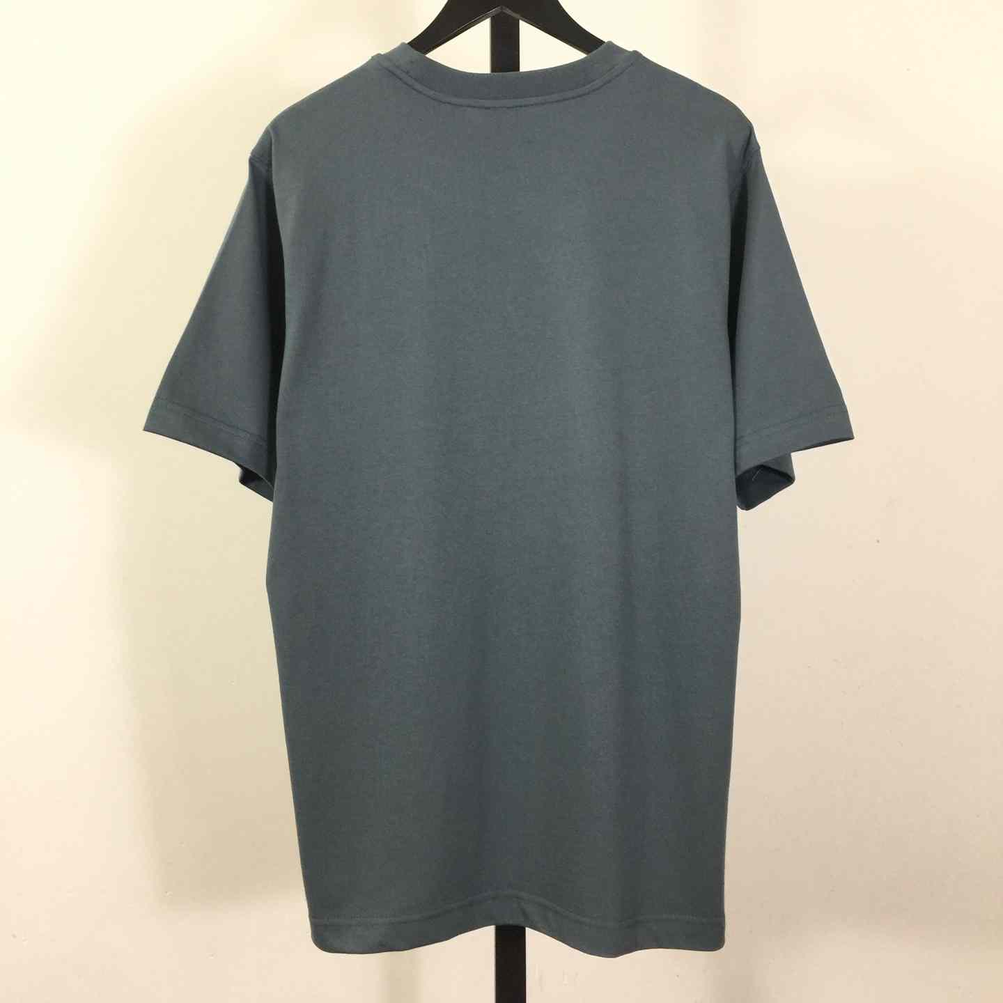 Burberry Check Flag Cotton T-shirt - DesignerGu