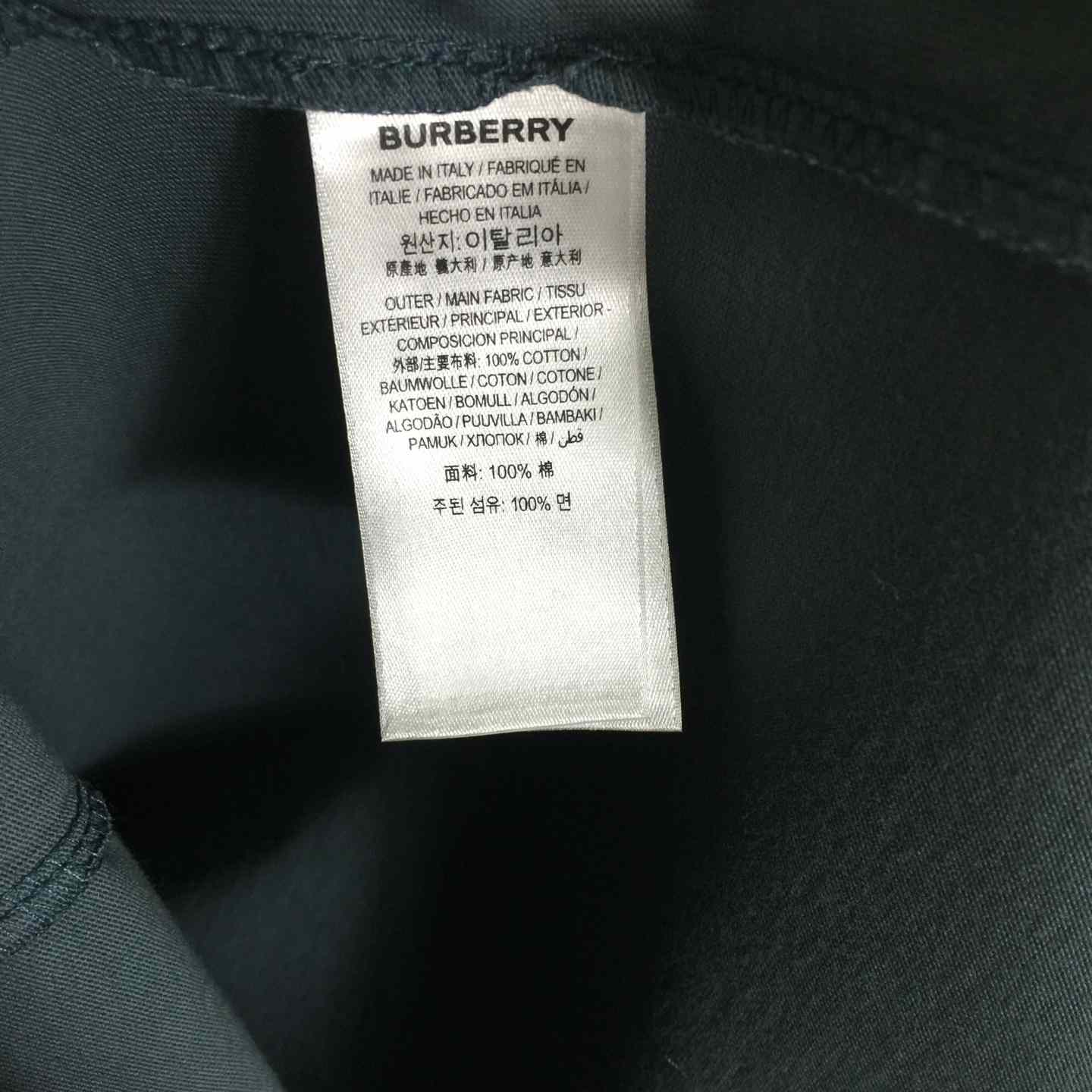 Burberry Check Flag Cotton T-shirt - DesignerGu