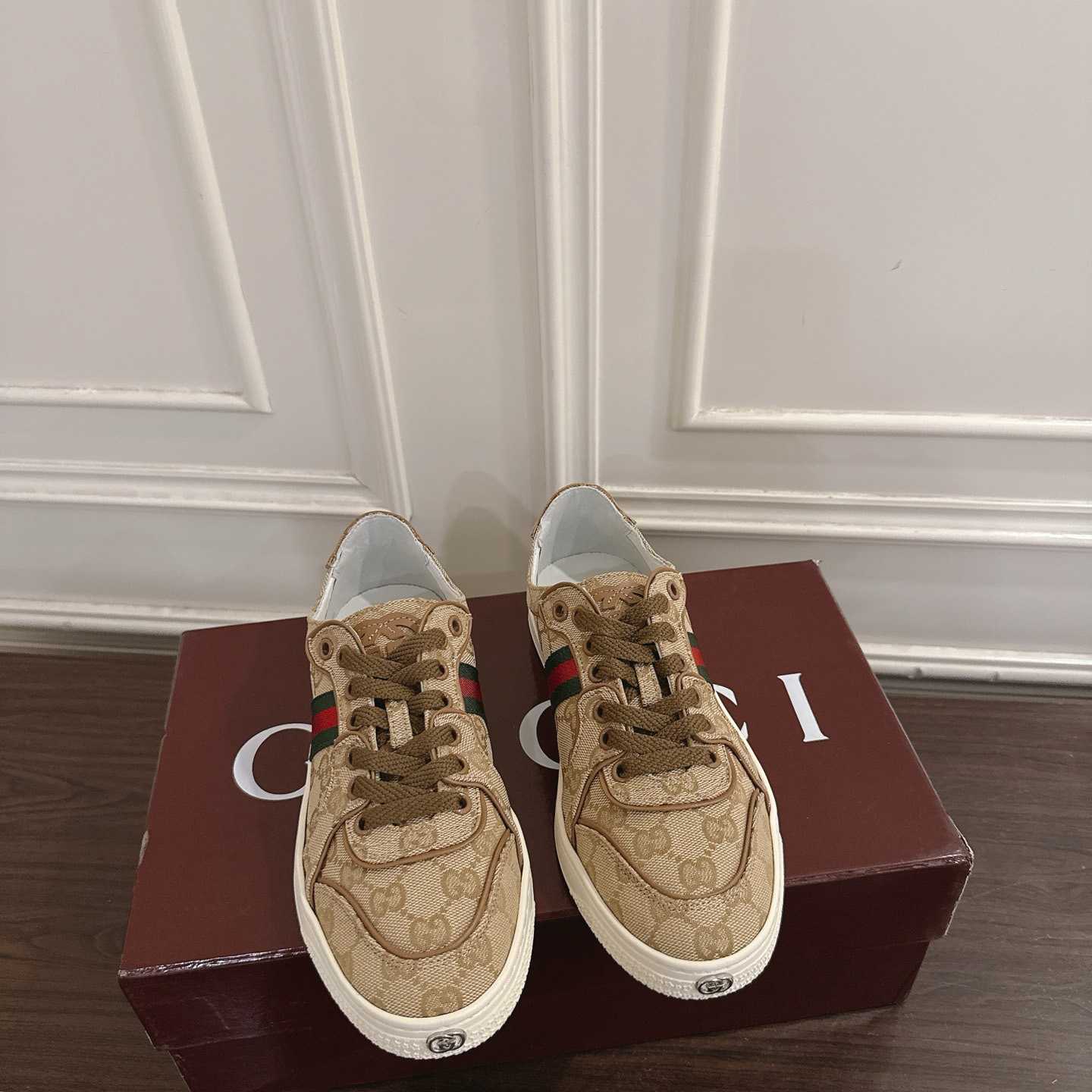 Gucci Stretch Low-Top Sneaker - DesignerGu