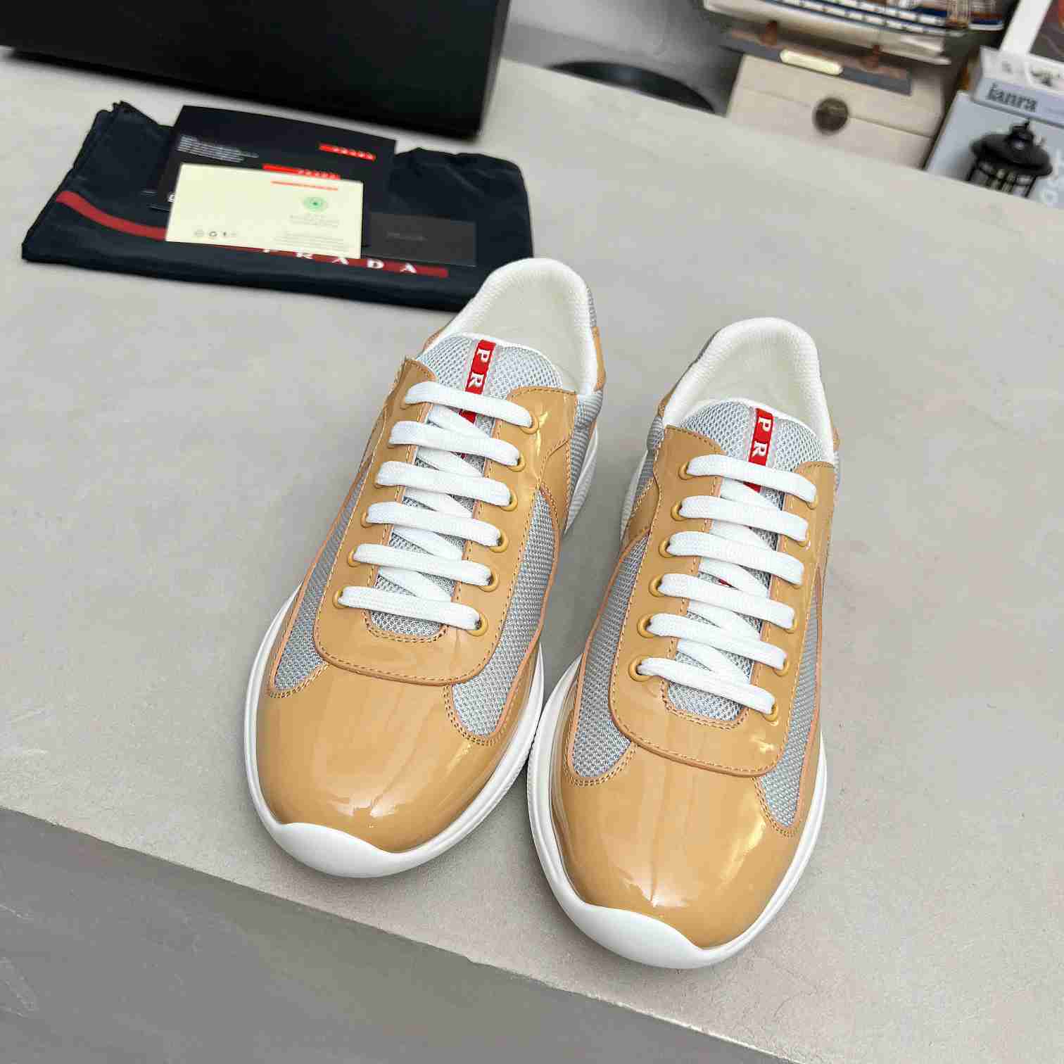 Prada America's Cup Sneakers - DesignerGu