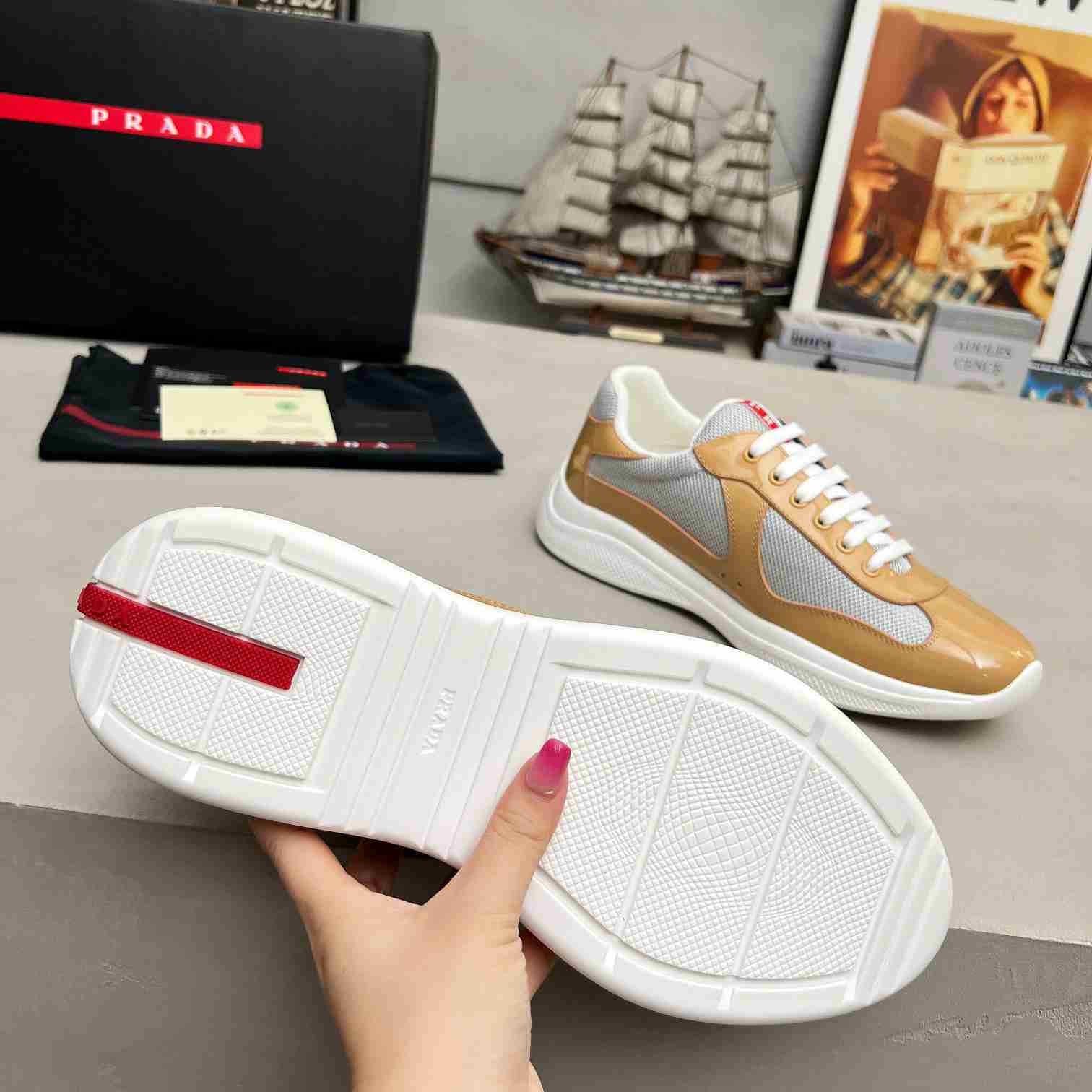 Prada America's Cup Sneakers - DesignerGu