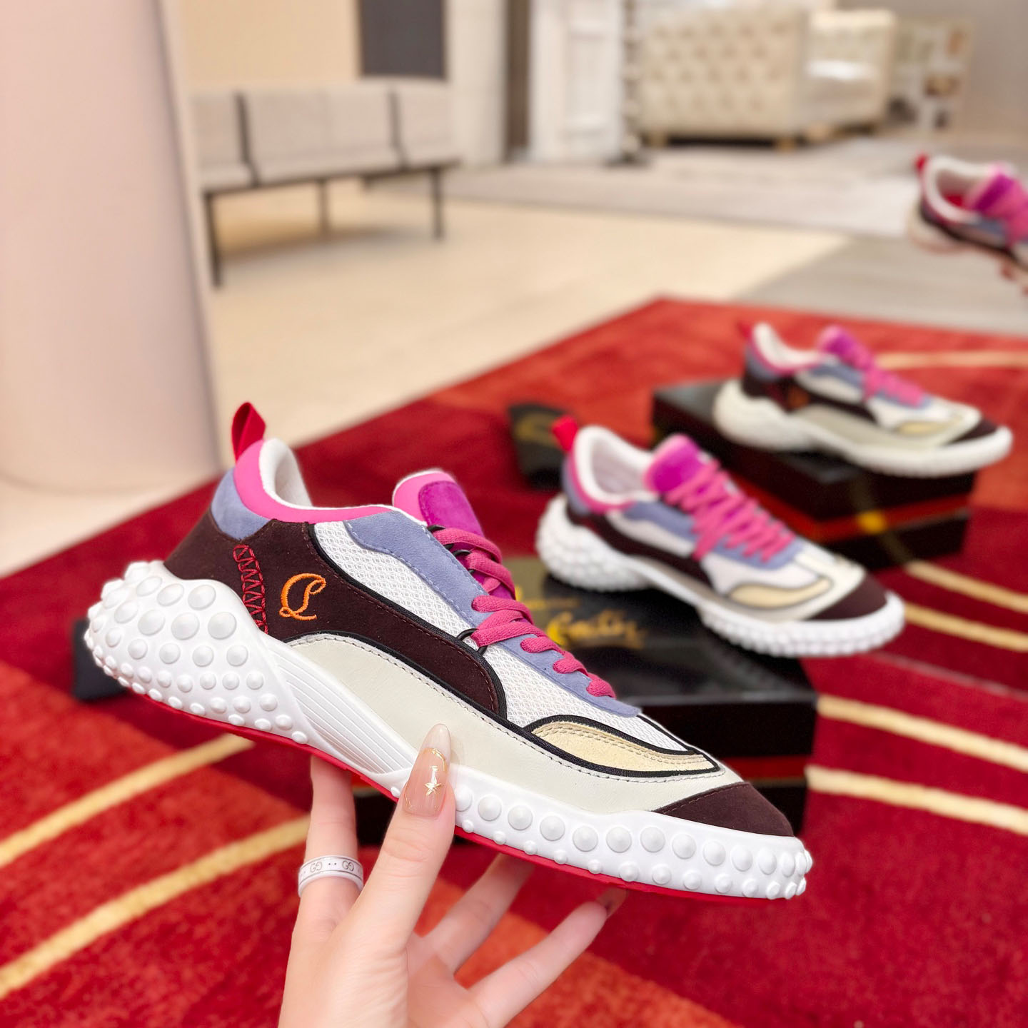 Christian Louboutin Mara Sneakers  - DesignerGu