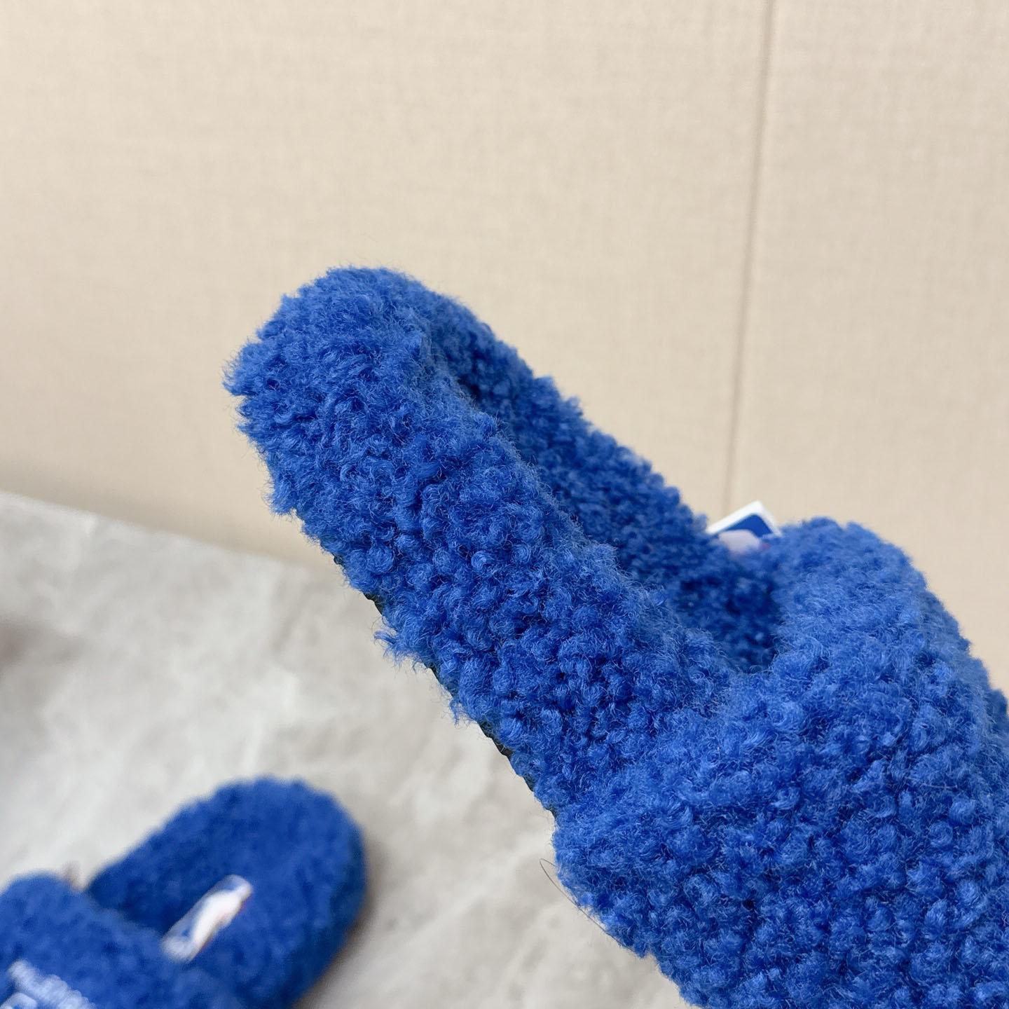 Balenciaga | Nba Collaboration Furry Open Mule - DesignerGu