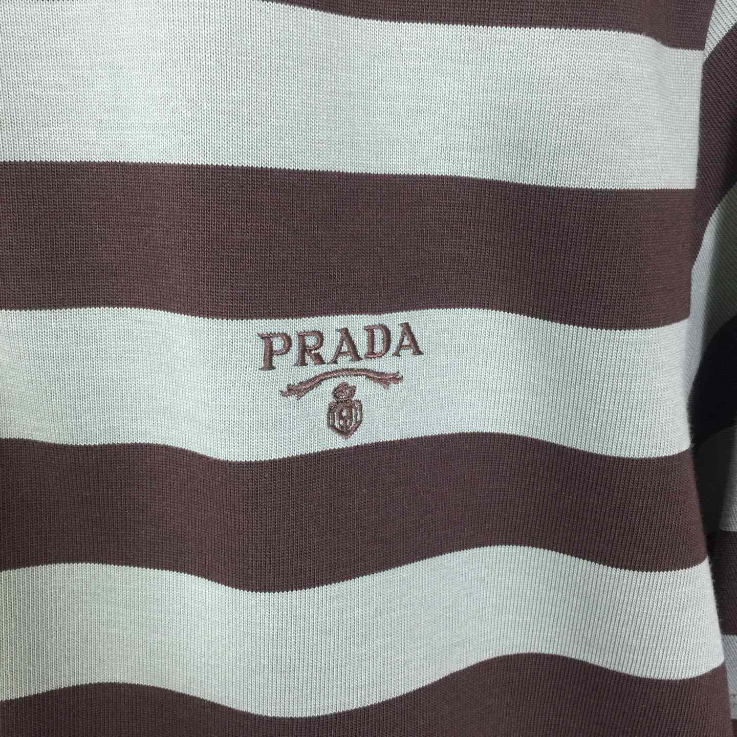 Prada Cotton Polo Shirt - DesignerGu
