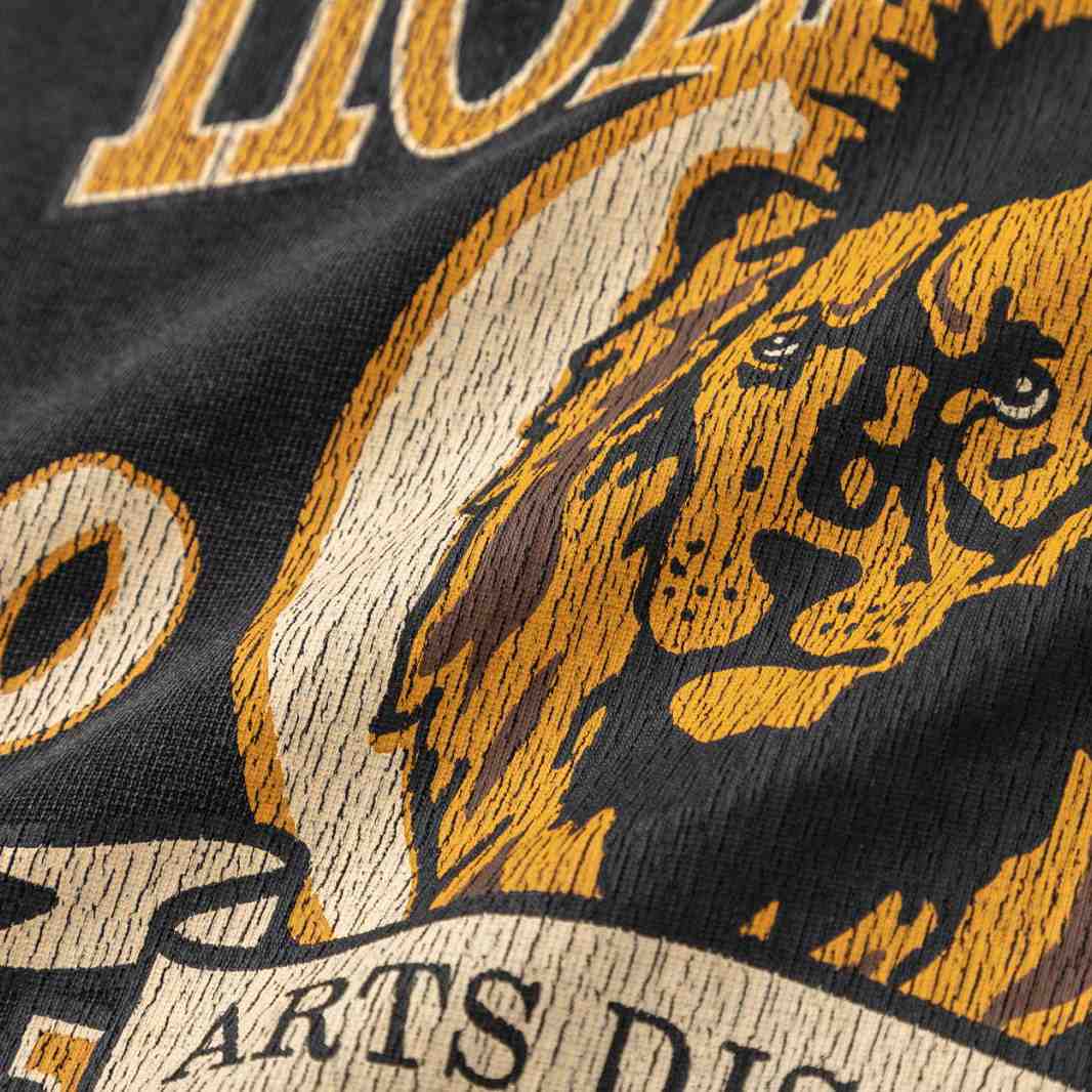 Amiri High Lion Skater Tee 'Black' - DesignerGu