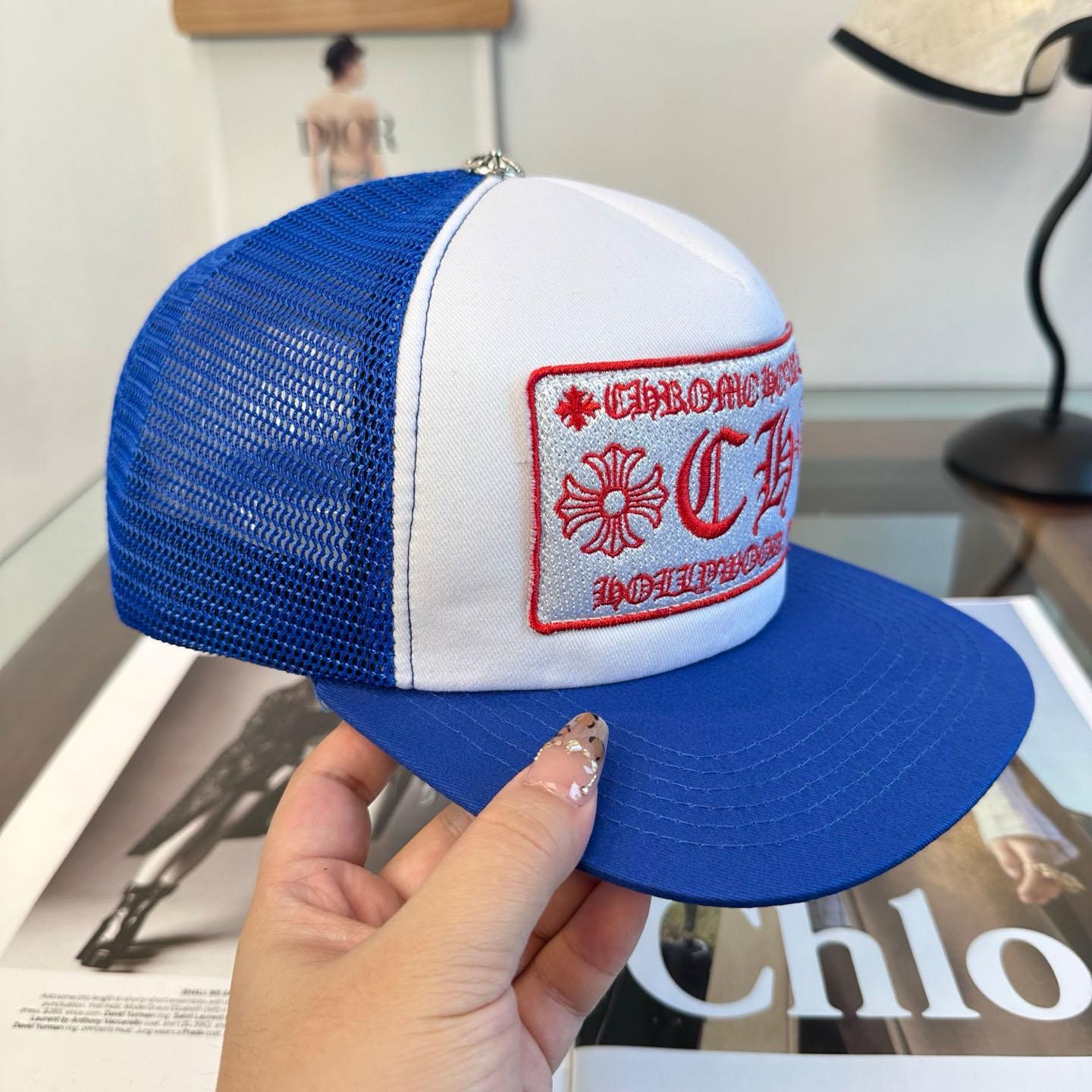 Chrome Heart Hollywood Trucker Cap  - DesignerGu