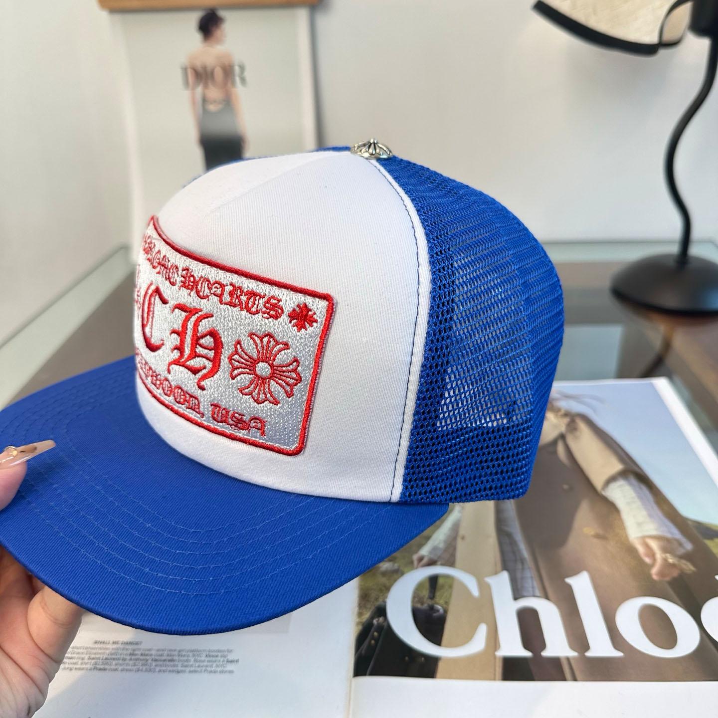 Chrome Heart Hollywood Trucker Cap  - DesignerGu