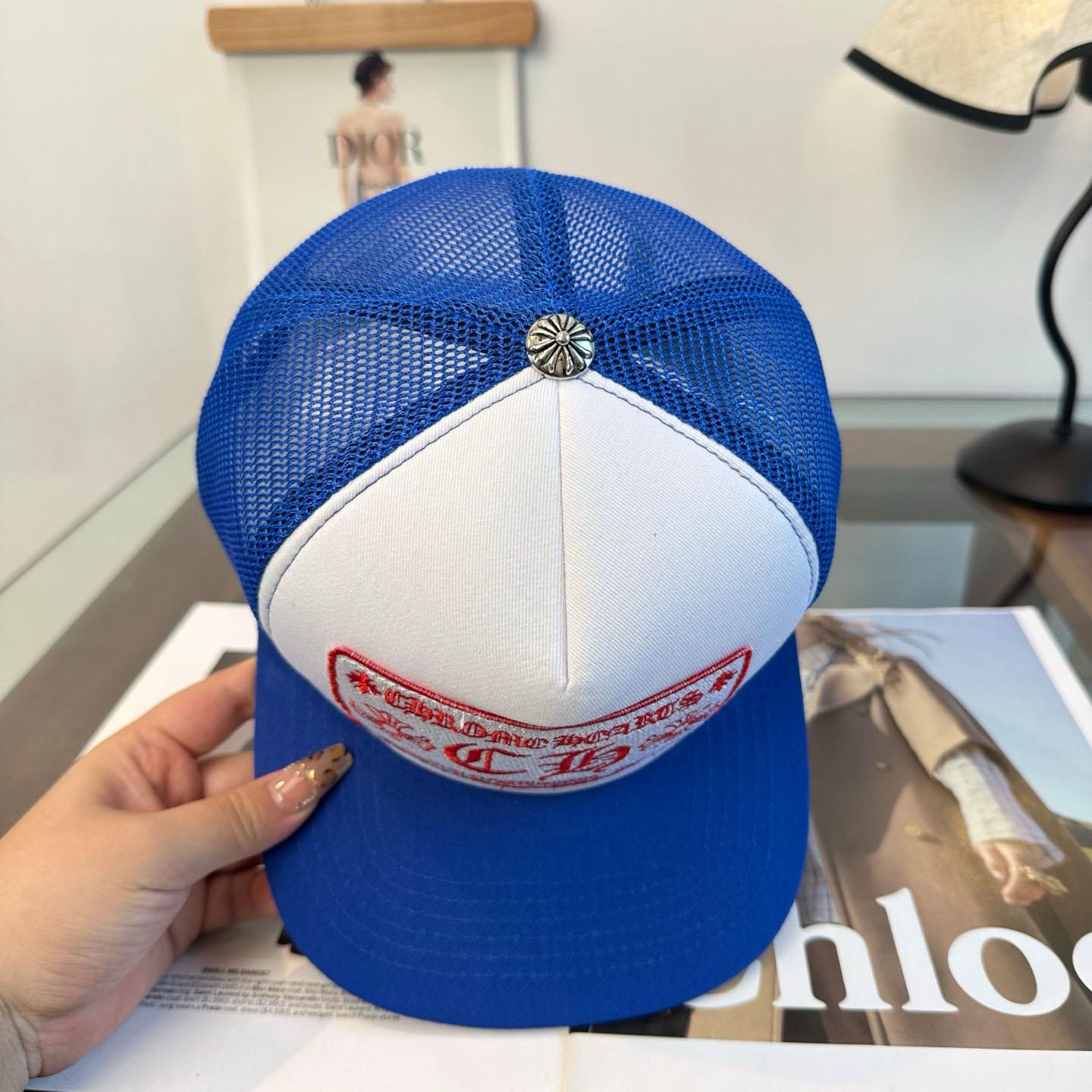 Chrome Heart Hollywood Trucker Cap  - DesignerGu