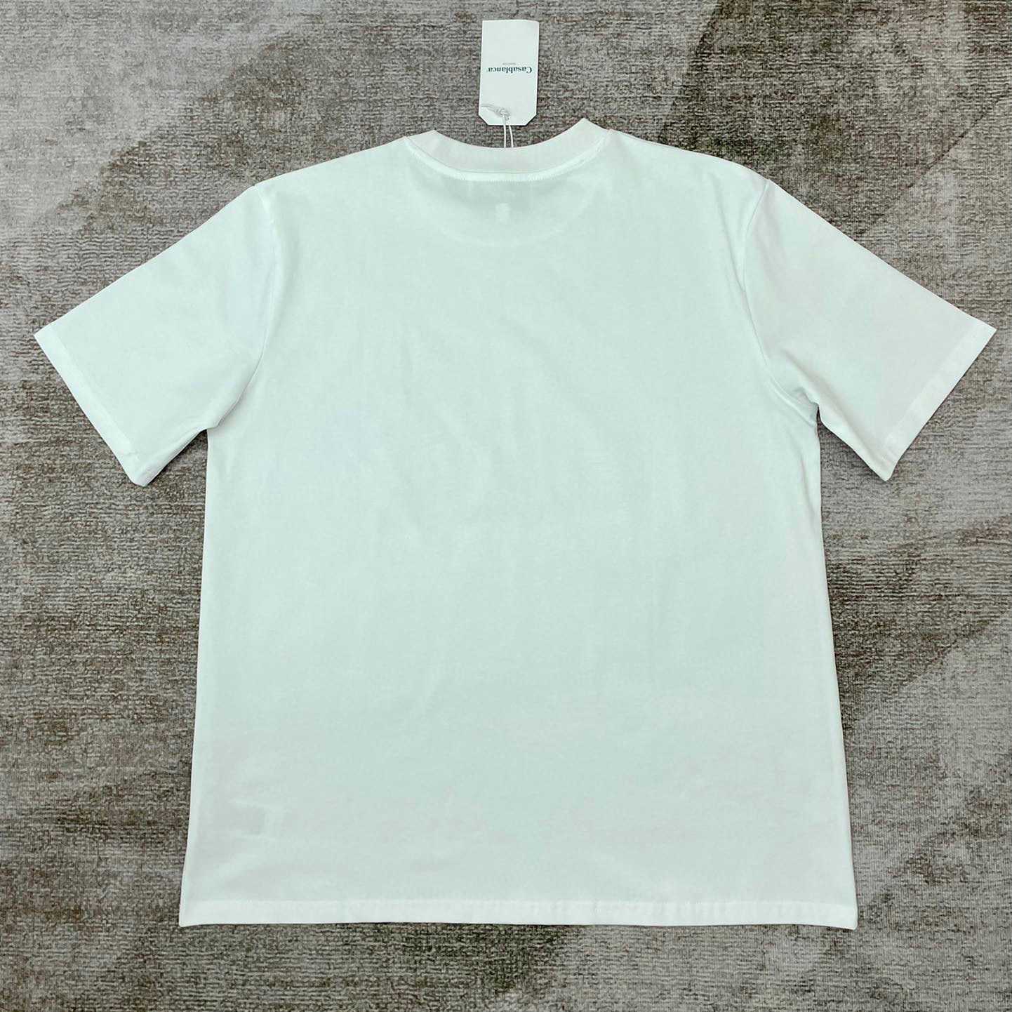 Casablanca Chevaux Sauvages-Print Organic-Cotton T-shirt C736 - DesignerGu